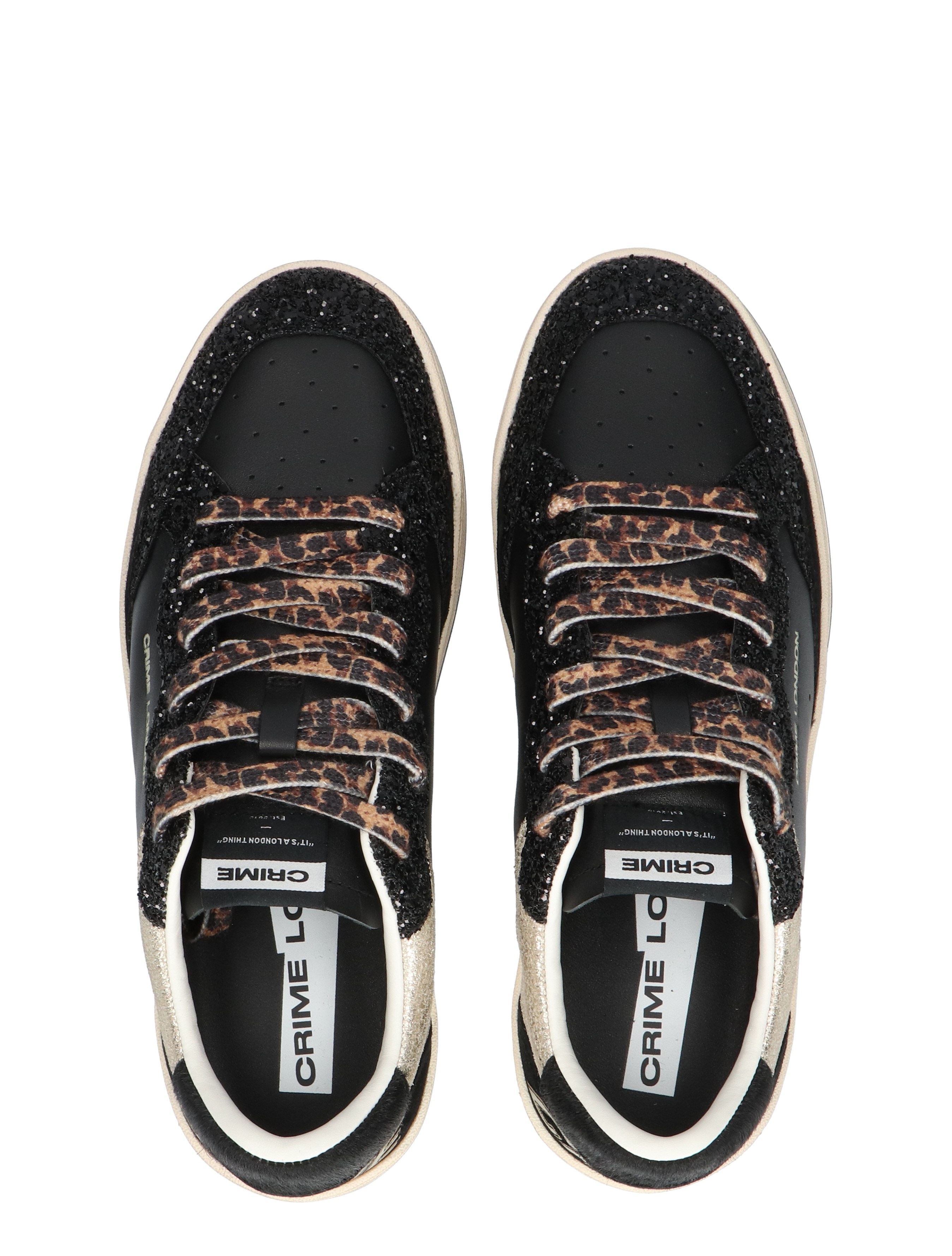 Crime London - 25205 Black - Sneakers - Dames - Lage Sneakers - 49241_11_7