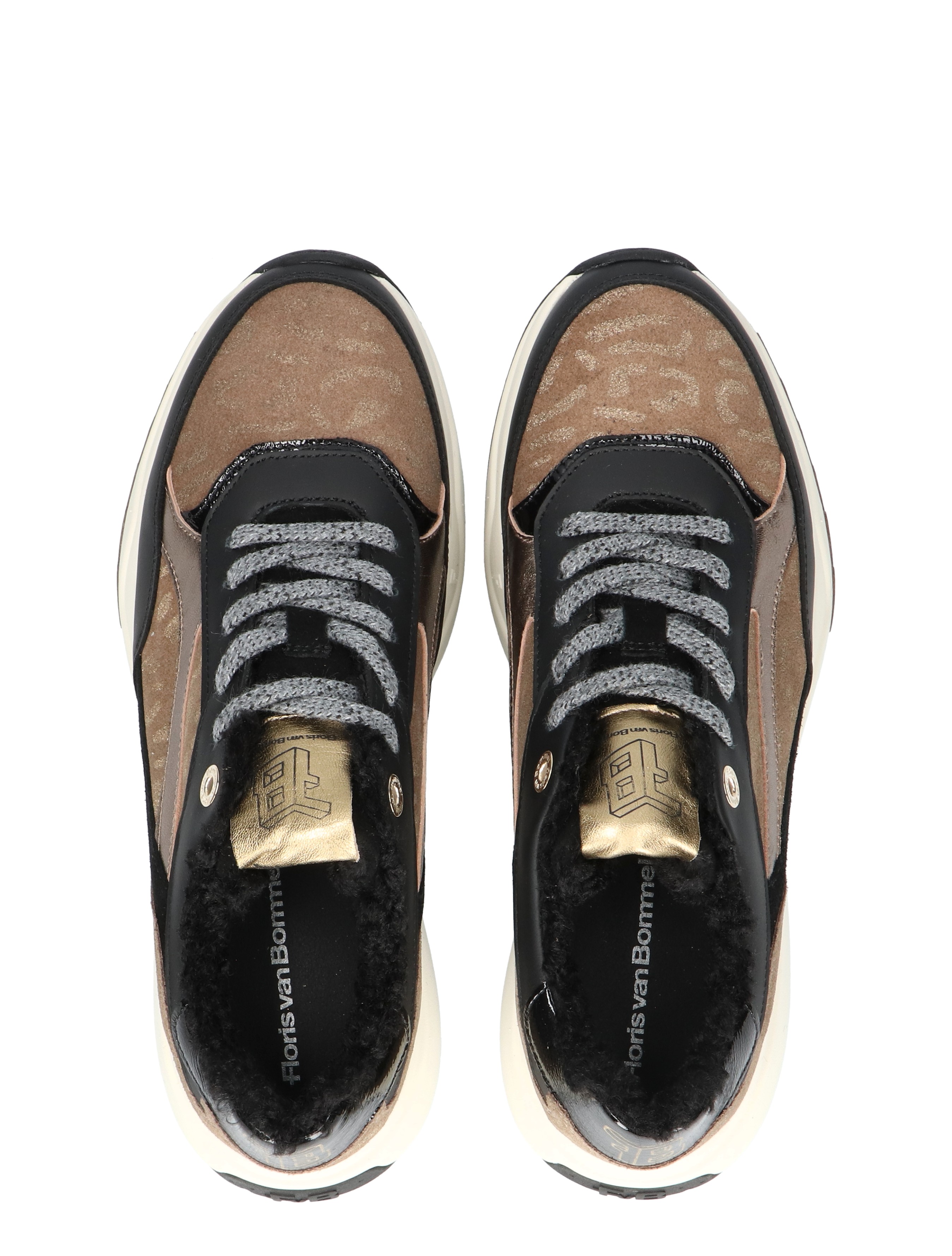 Floris van Bommel - Suvi SFW-10138 10-02 Black G-Wijdte - Sneakers - Dames - Lage Sneakers - 49286_11_7