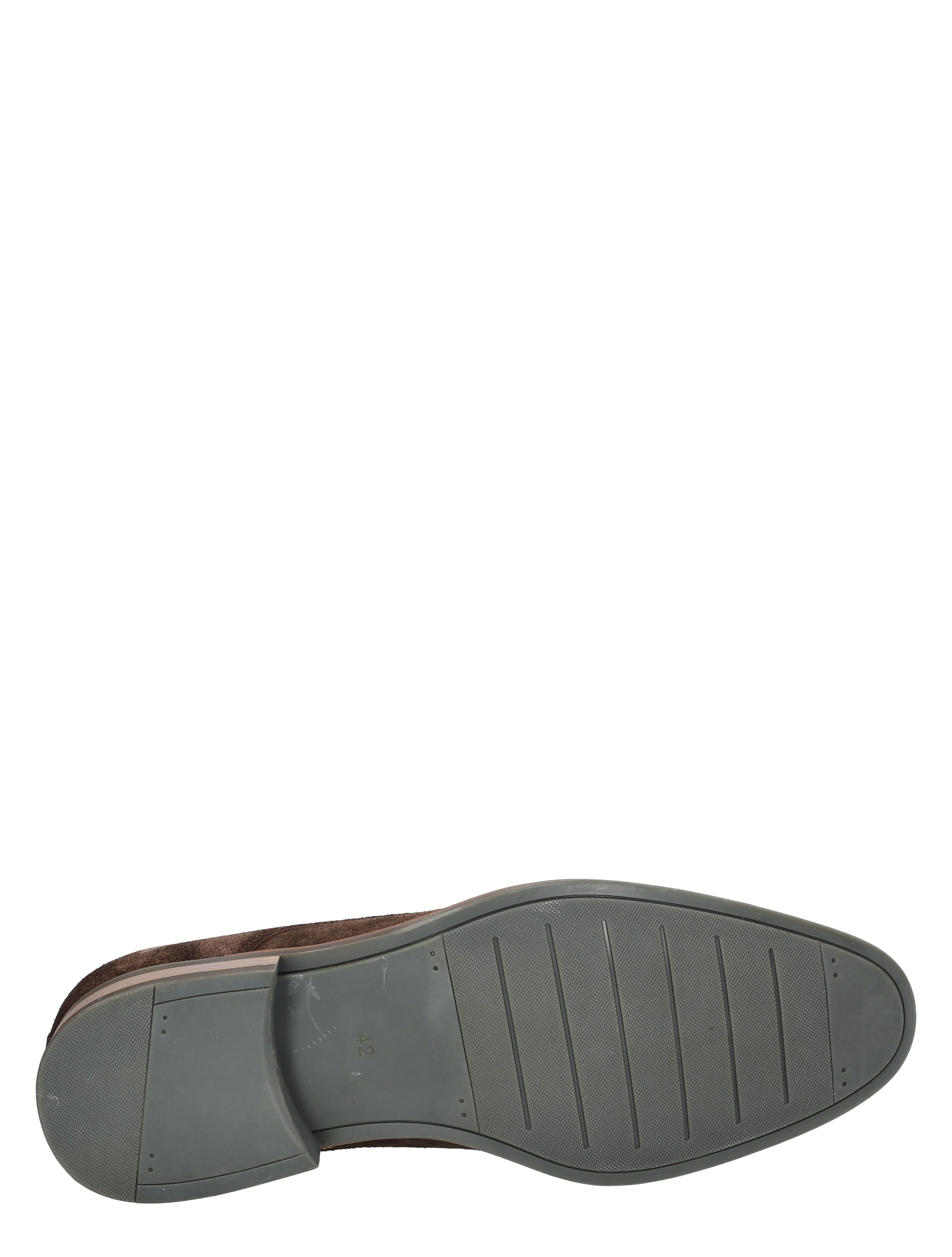 leder, bruine schoen, broekzool, veterschoen, laklaag