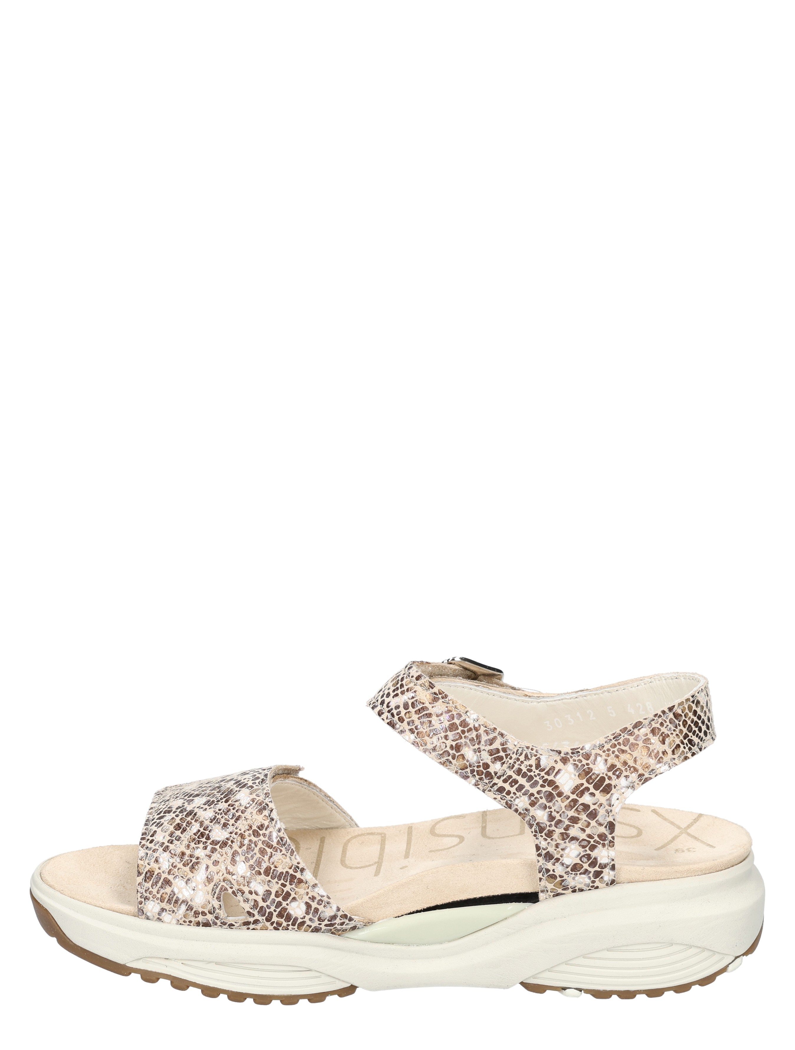 Xsensible - 30312.5 Skala 428 Sand Combi H-Wijdte - Dames - Sandalen - 50412_77_2