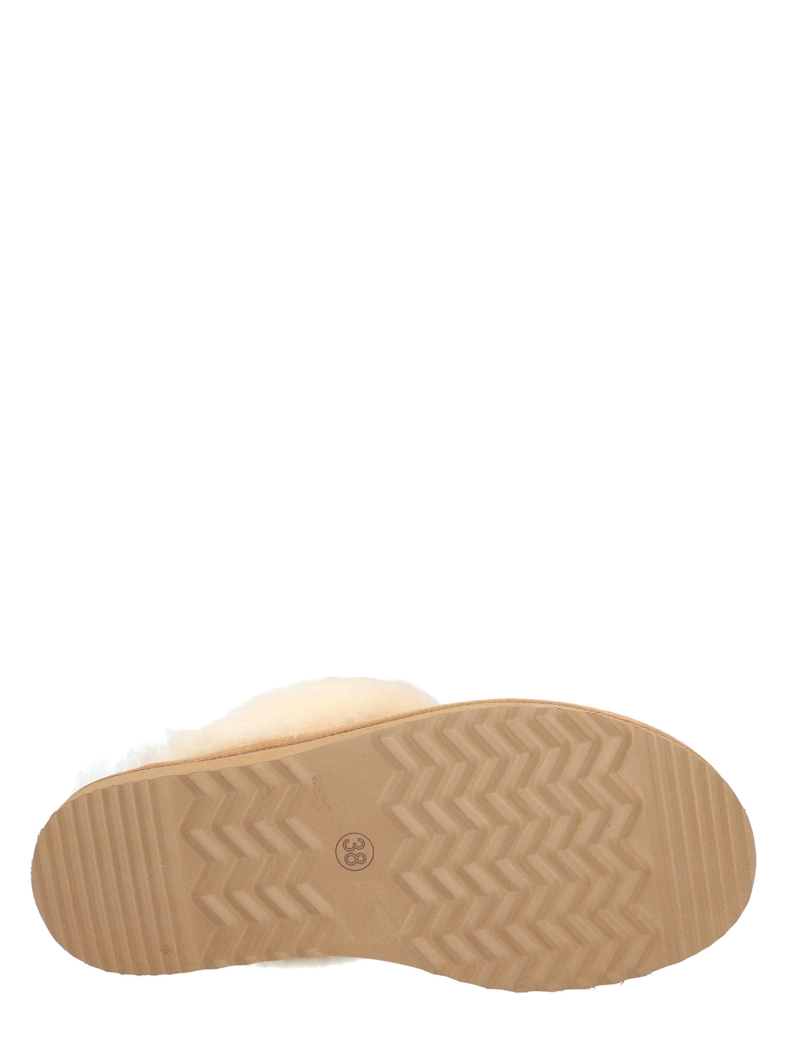 Cypres - Caiya 2545223 Camel Cow Suede - Dames - Pantoffels - 49479_22_7