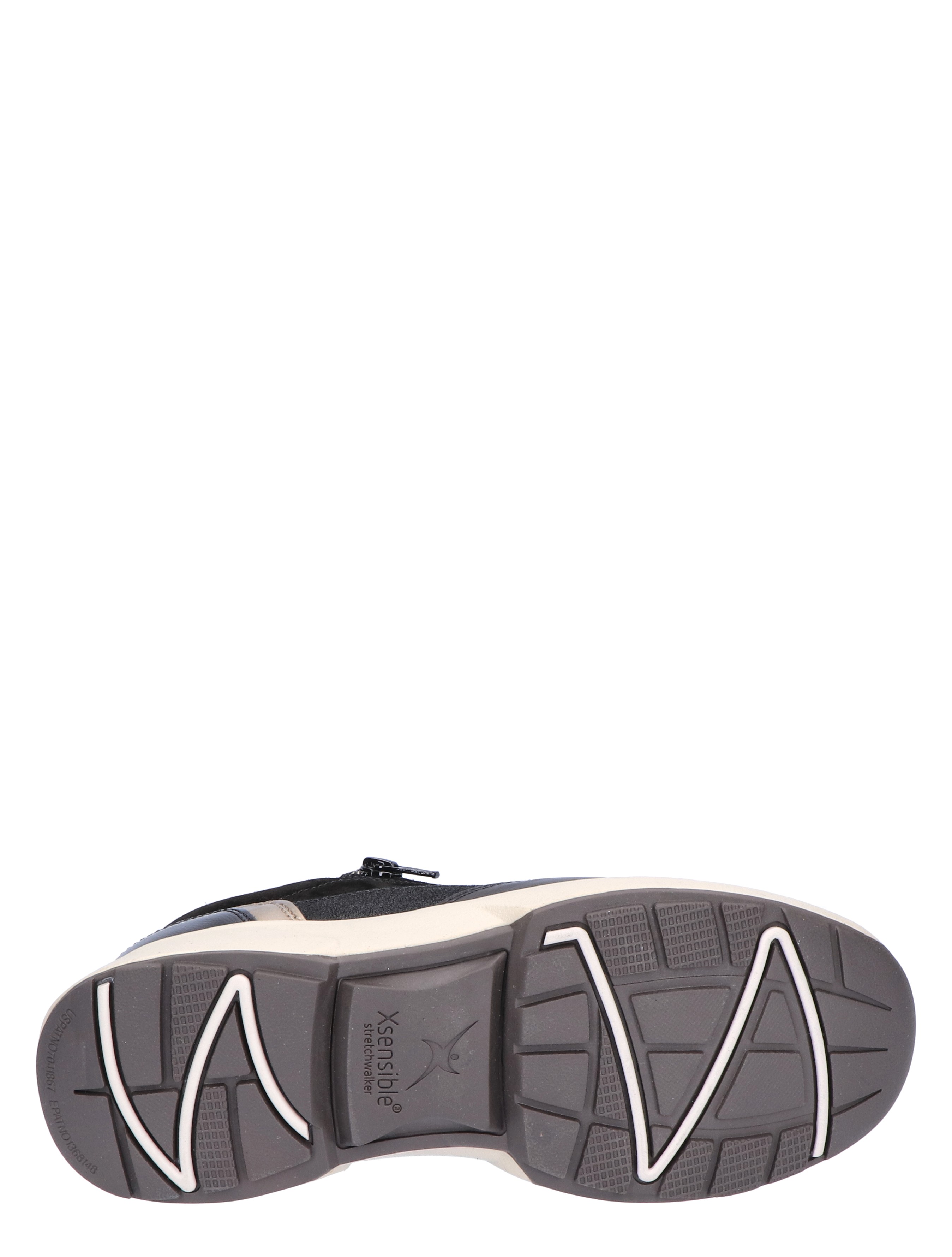 Xsensible - Grenoble 30215.2 084 Black Combi H-Wjidte - Dames - Veterschoenen - Casual Veterschoenen - 45799_11_8