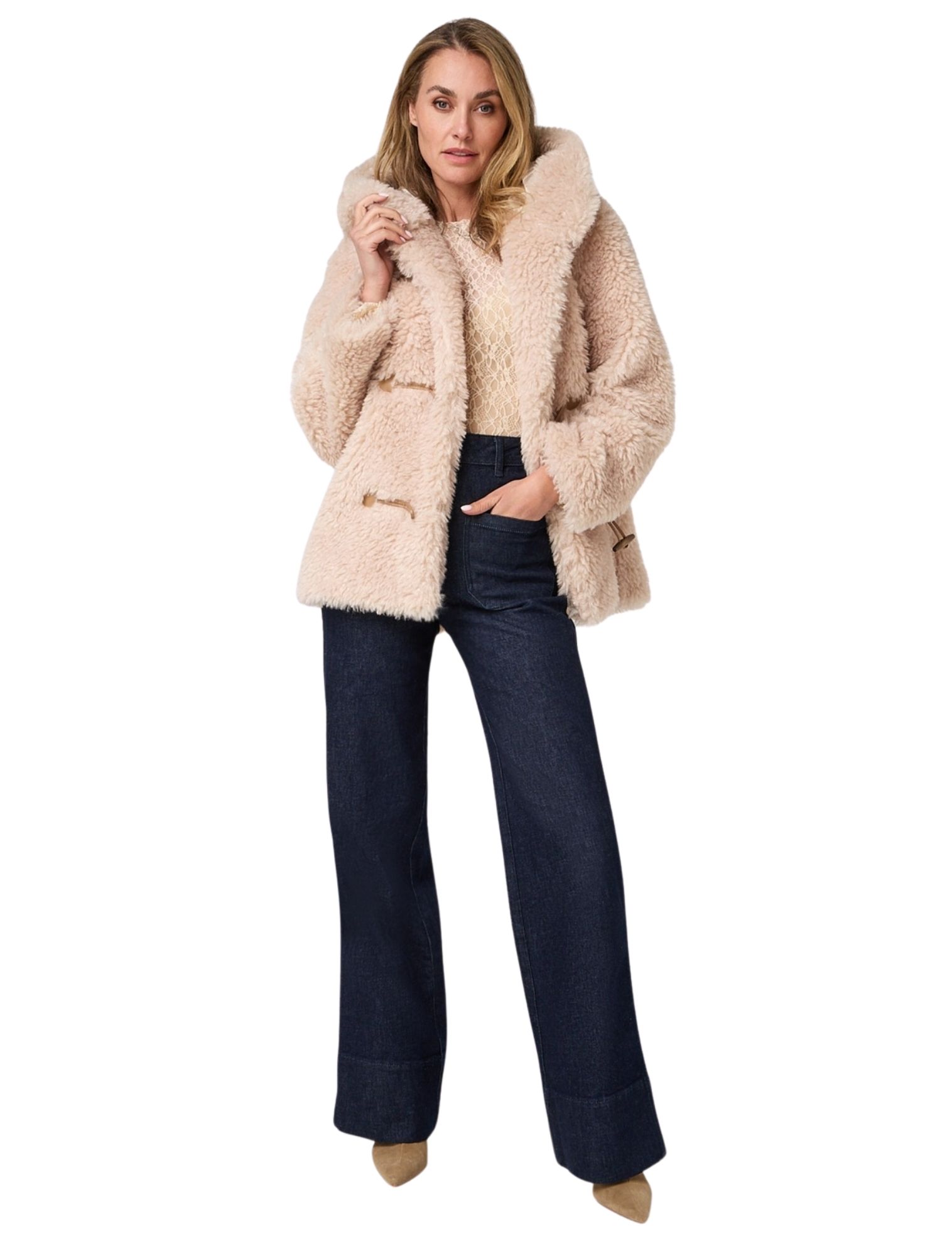 Ibana - Charisma Buttercream Beige - Dames - Jassen en Jacks - 48302_77_6