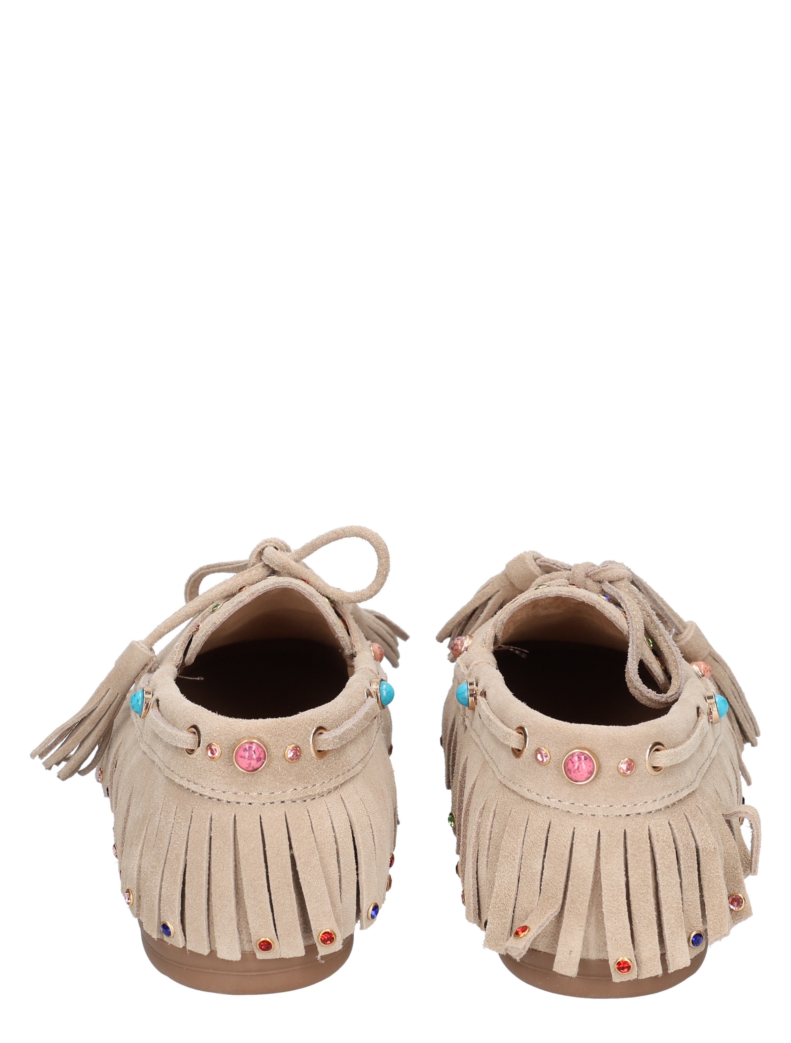 Miss Behave - 2657-11 Light Brown Suede - Dames - Veterschoenen - Casual Veterschoenen - 50869_77_6