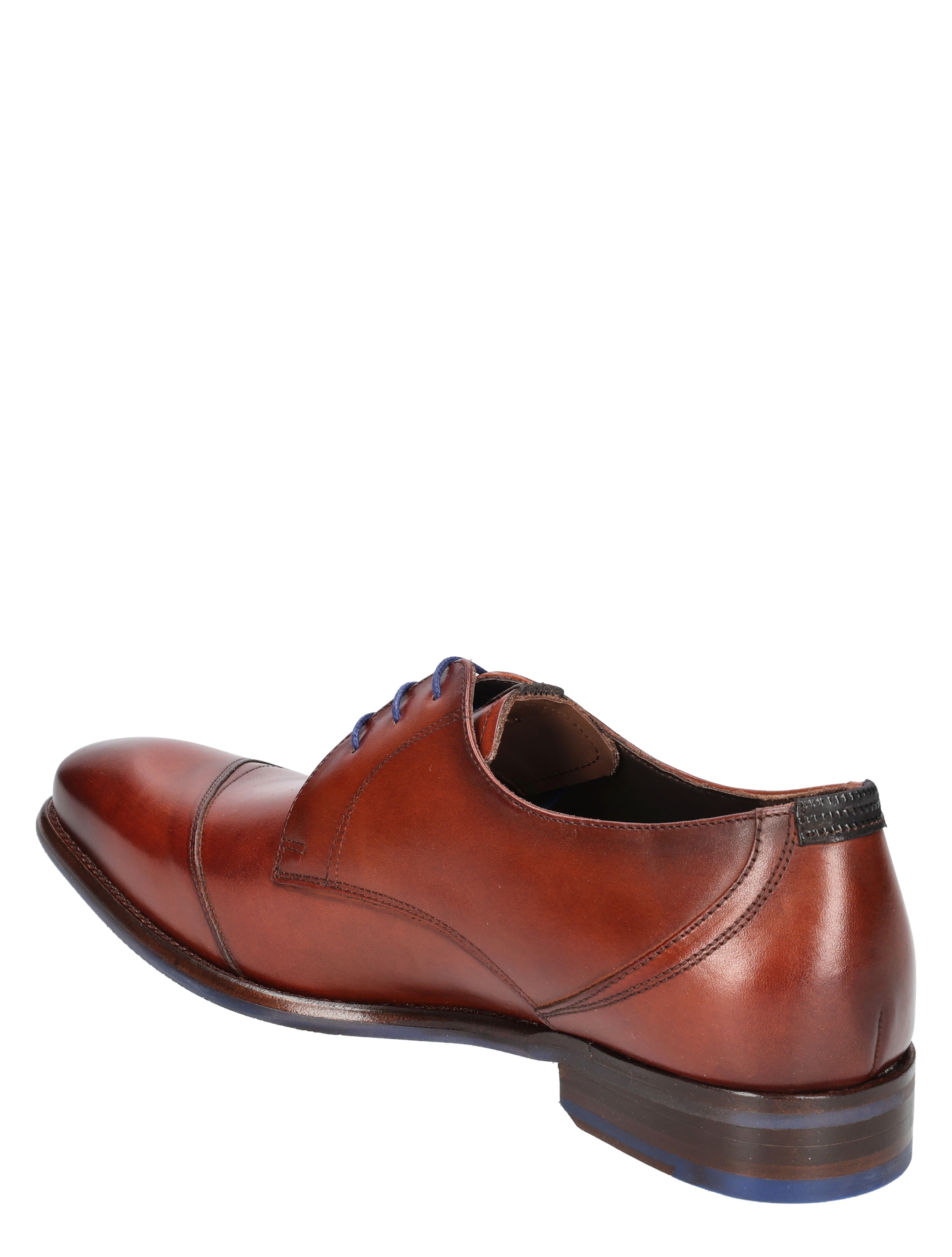 Floris van Bommel - De Stijler SFM-30173 07.00 Dark Cognac H-Wijdte - Heren - Veterschoenen - Nette Veterschoenen - 33807_22_4