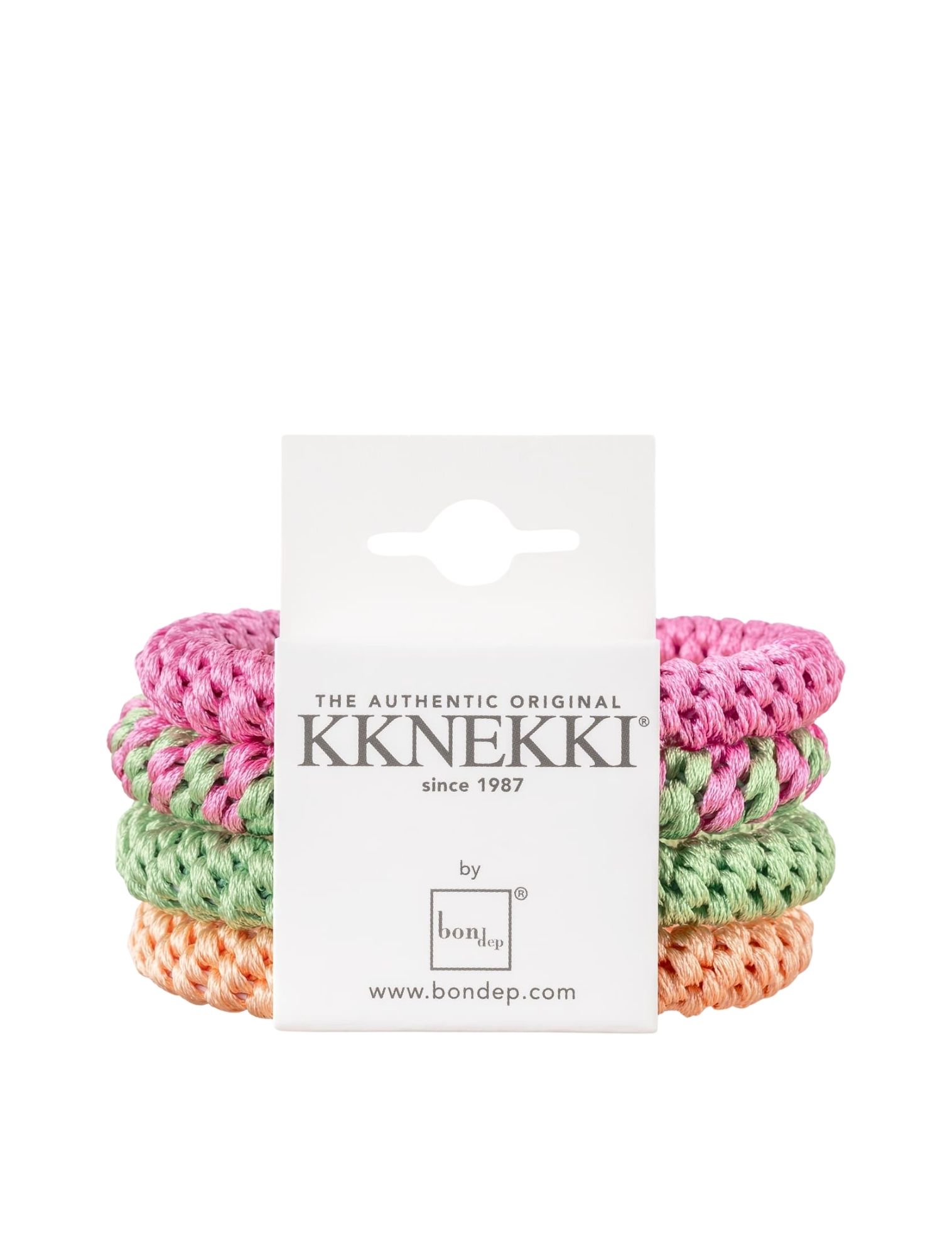 Kknekki - Kknekki 4 Pack 3102 Oranje Roze Groen Combi - Dames - Hairwear - Meisjes - Hairwear - 38522_59_1