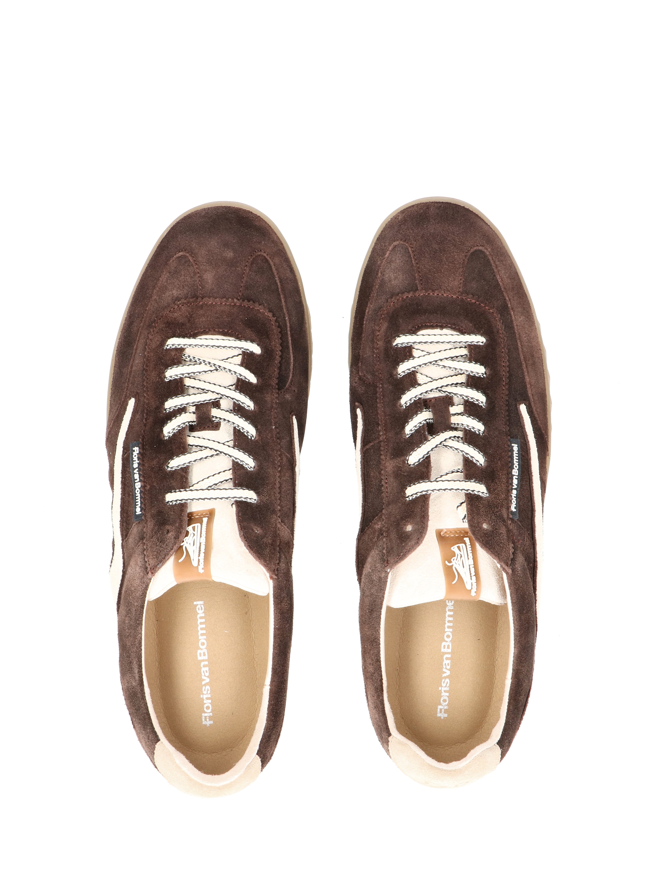Floris van Bommel - De Zaler SFM-10224 21-01 Dark Brown G+ Wijdte - Heren - Lage Sneakers - Sneakers - 49301_22_7
