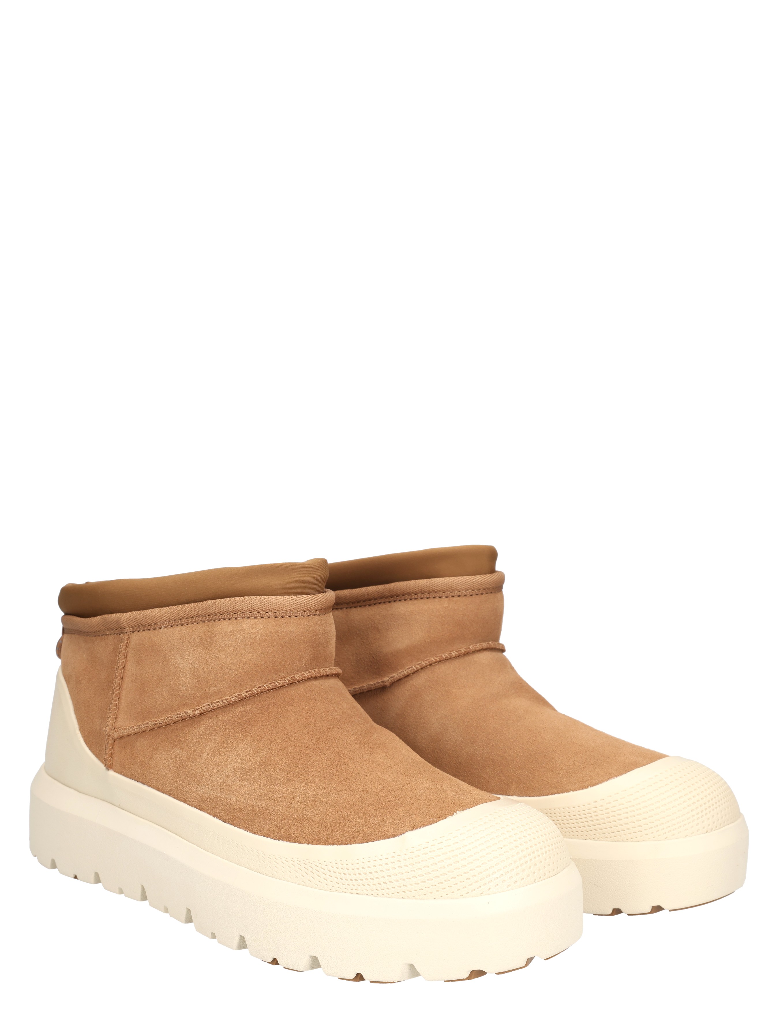 UGG - Classic Ultra Mini Weather Hybrid Men Chestnut White Cap - Heren - Boots - Enkellaarsjes - 48154_22_5