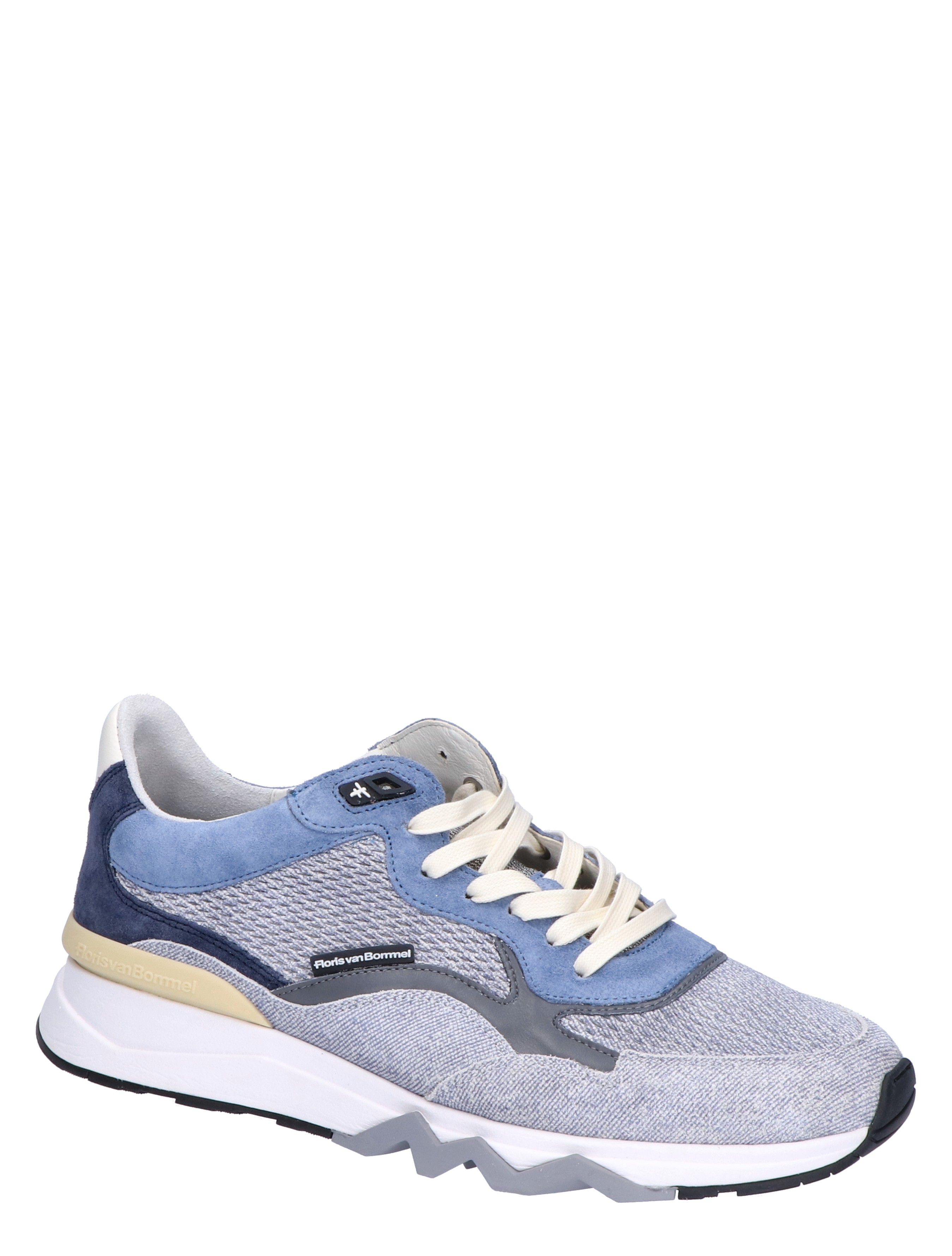 Floris van Bommel - De Zager 42-02 Light Grey Blue G+Wijdte - Heren - Lage Sneakers - Sneakers - 47123_93_3