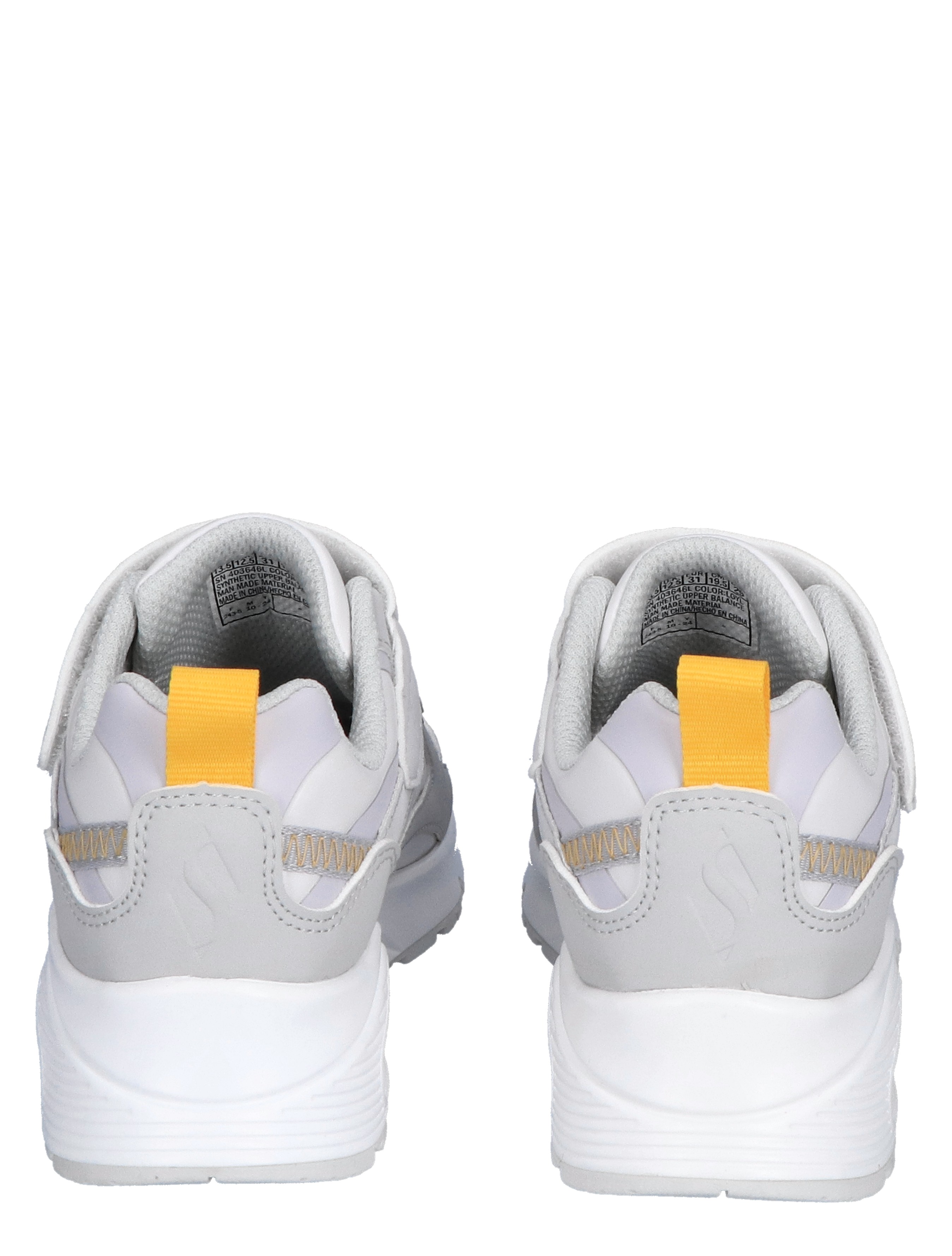 Skechers - Uno Gen1 Color Rays Light Grey - Jongens - Sneakers - Lage Sneakers - Klittenbandschoenen - 46658_99_6