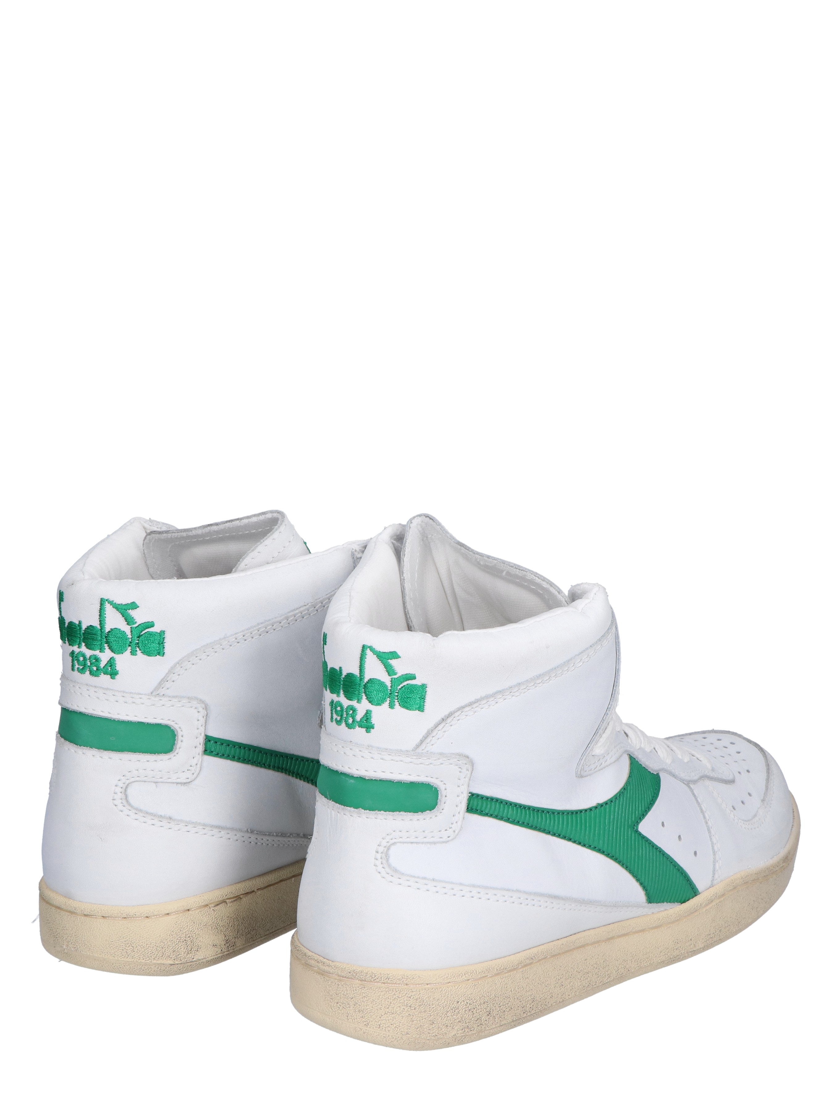 Heritage Mi Basket Used White Green