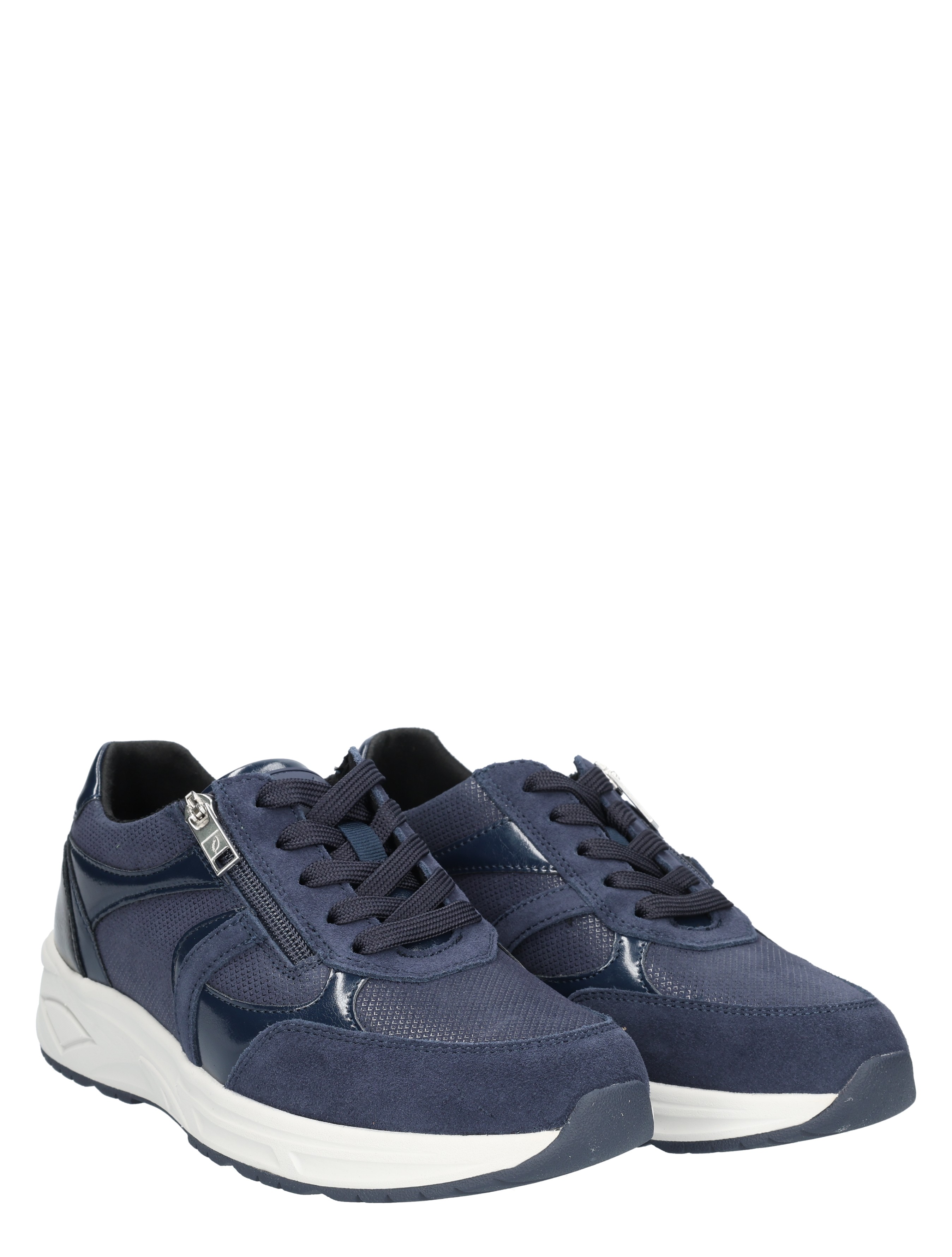 Waldlaufer - 703002 105 200 Blue H-Wijdte - Dames - Veterschoenen - Casual Veterschoenen - 48868_33_5