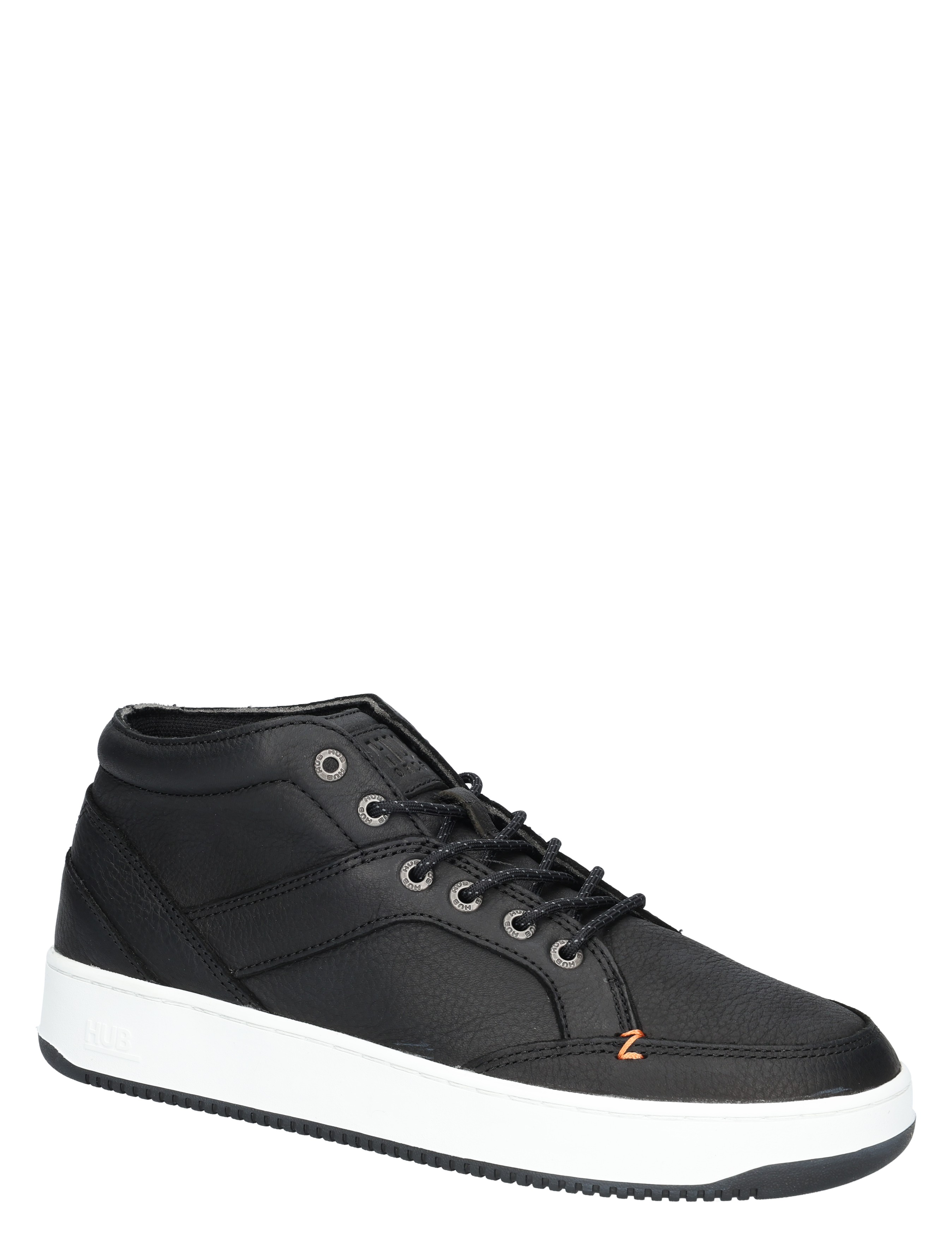 Hub Footwear - Kingston Men Black White Black - Heren - Sneakers - Hoge Sneakers - 48465_11_3