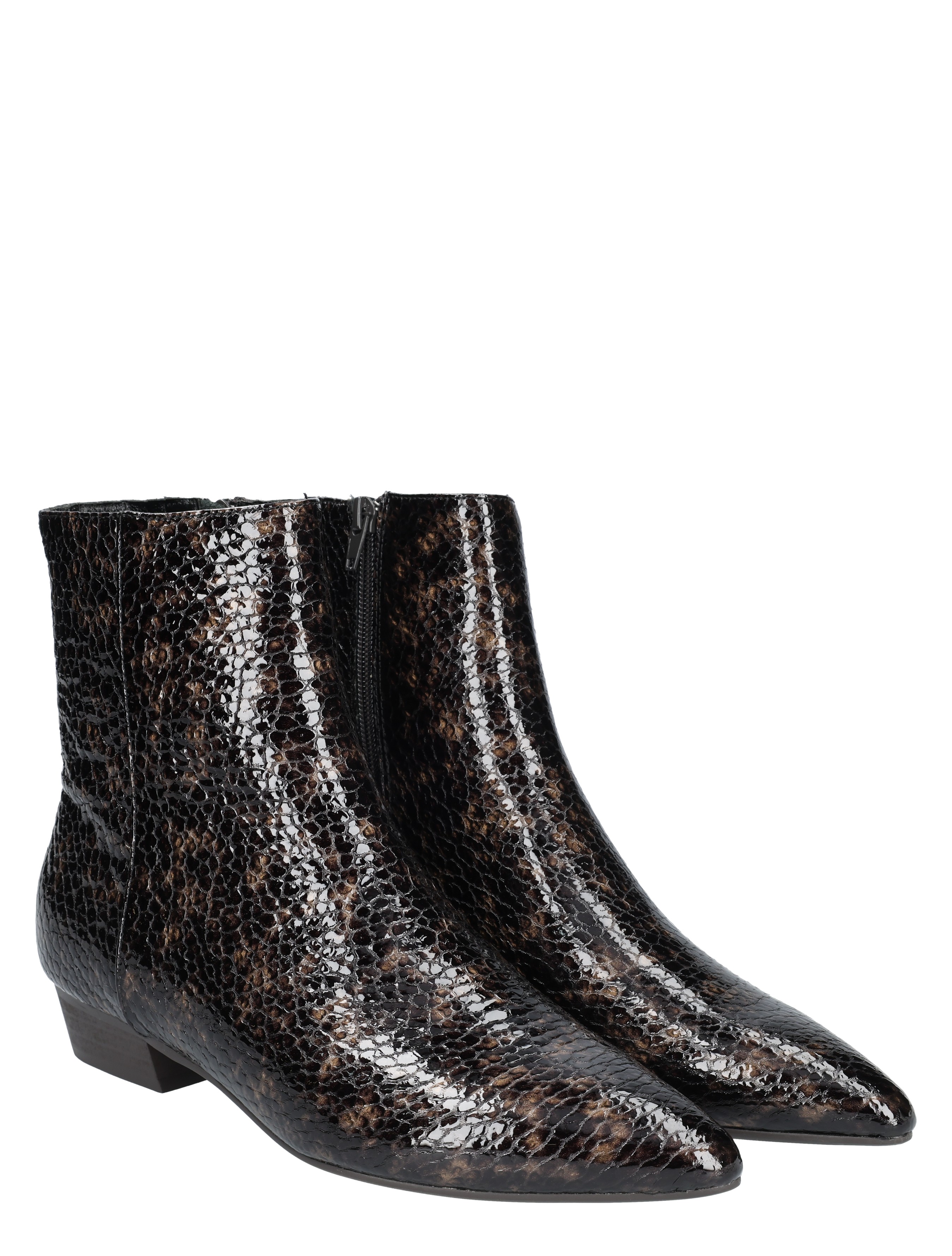 Di Lauro - Camelia Brown Patent - Dames - Boots - Enkellaarsjes - 49517_20_5