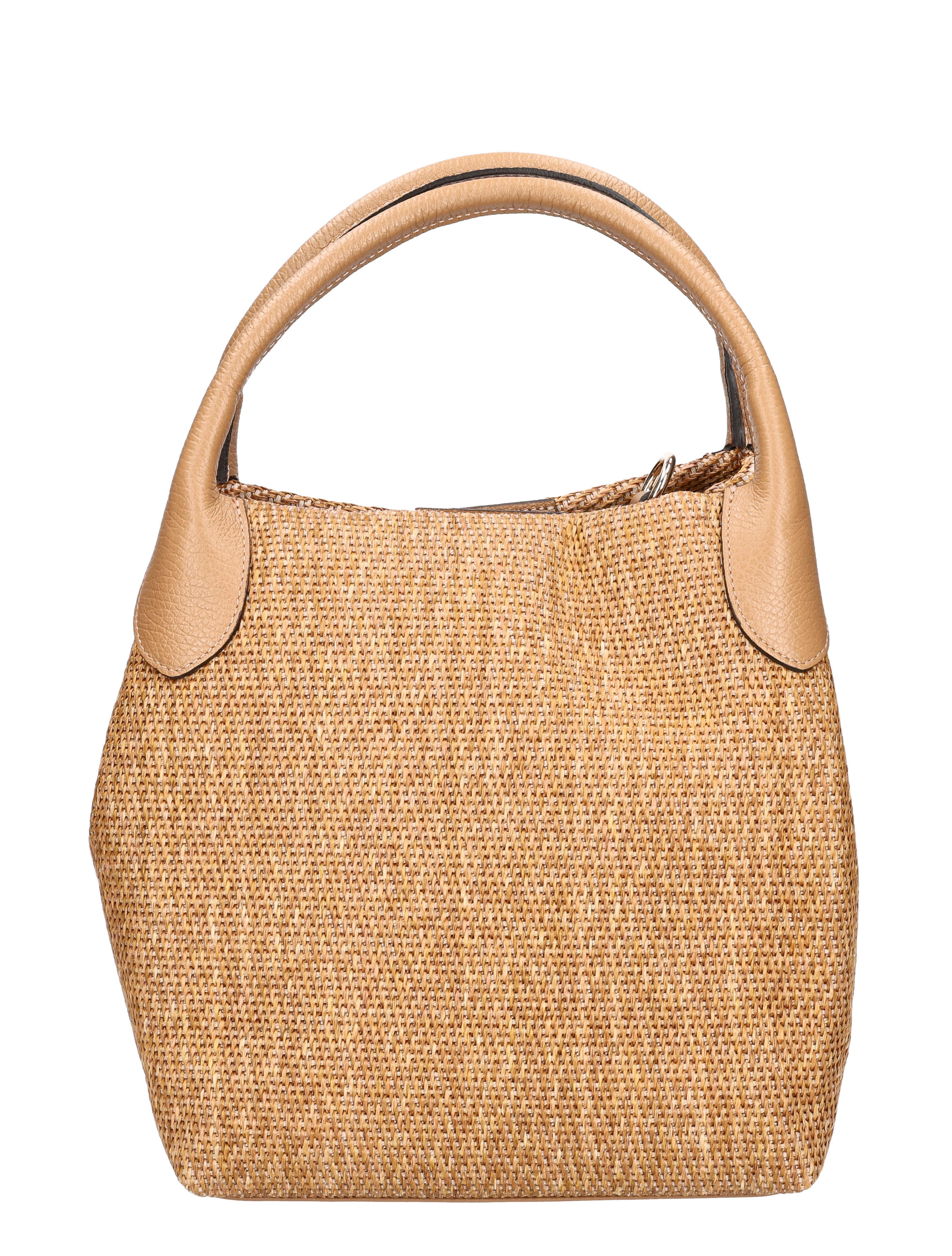 Carol J - 270 Paglia Dollaro Cuoio Camel - Dames - Handtassen - 50702_22_3