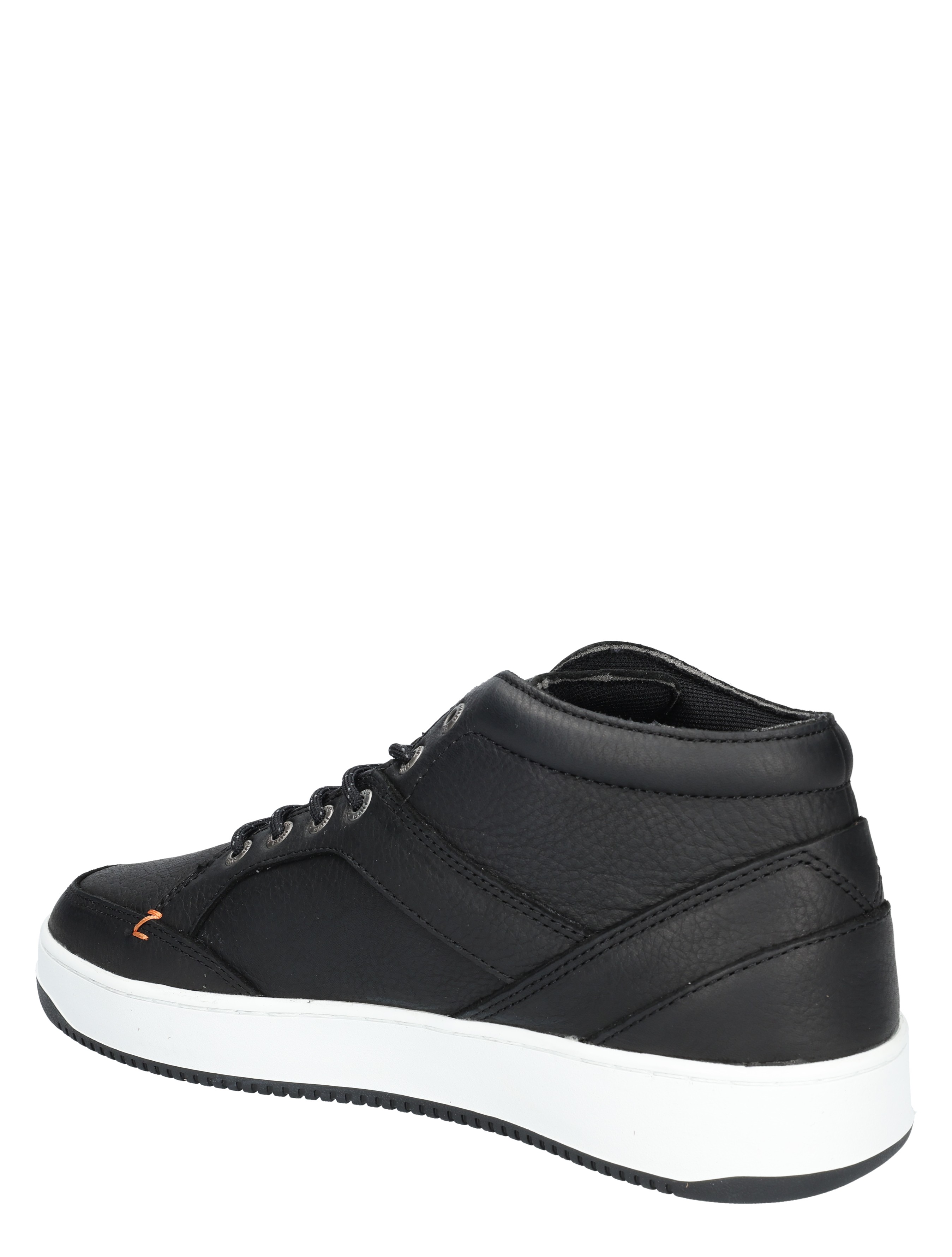 Hub Footwear - Kingston Men Black White Black - Heren - Sneakers - Hoge Sneakers - 48465_11_4