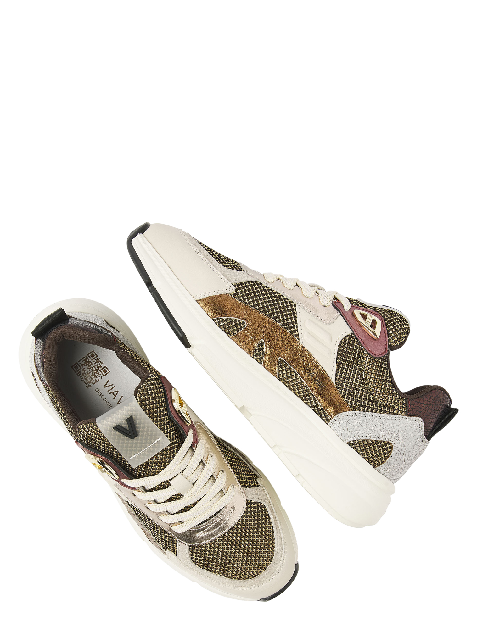 VIA VAI - Vic Harmony 62341 01-200 Multi Color - Sneakers - Dames - Lage Sneakers - 50077_59_4