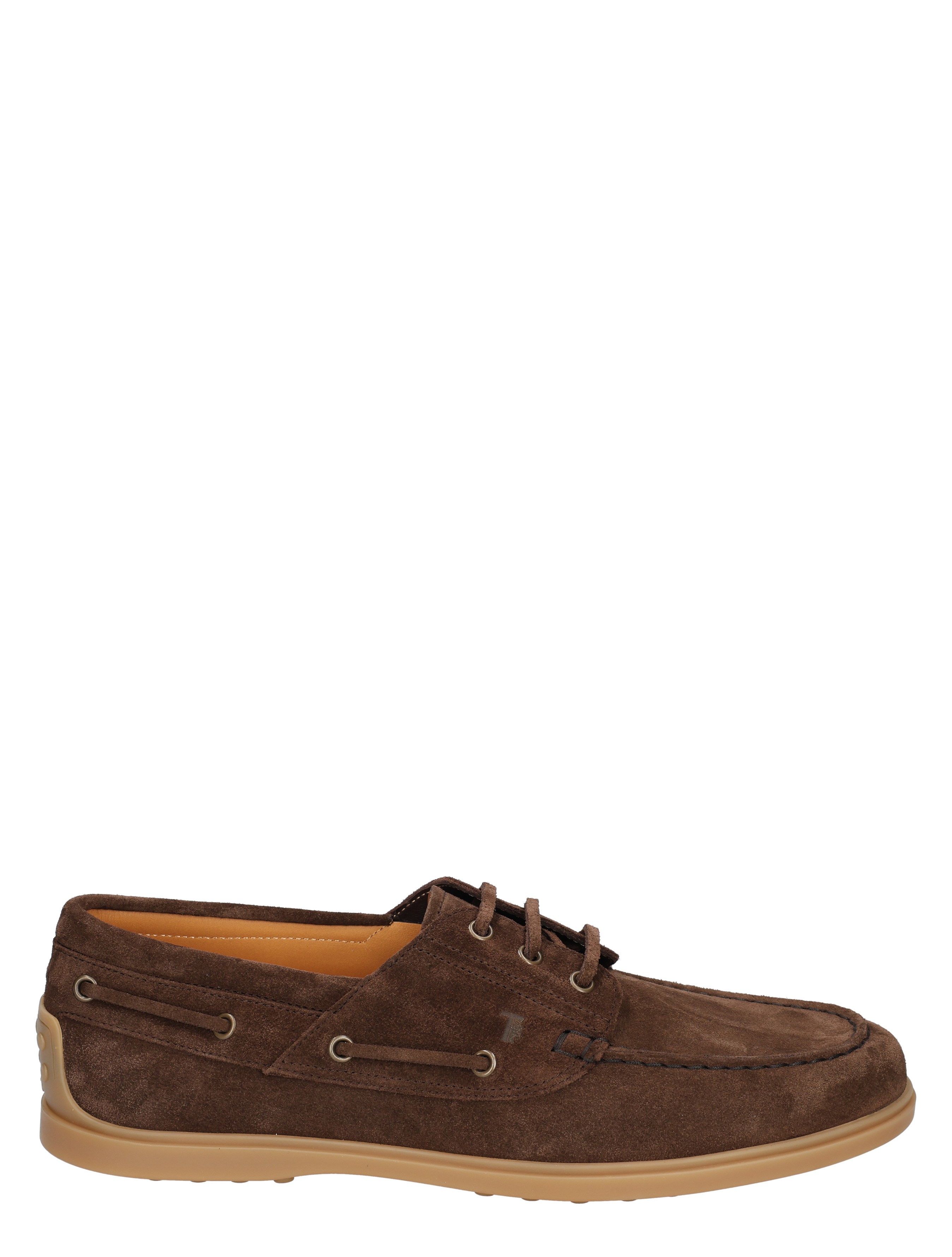 Tods - Boat Shoe in Suede S611 Brown - Heren - Loafers - 49667_22_1