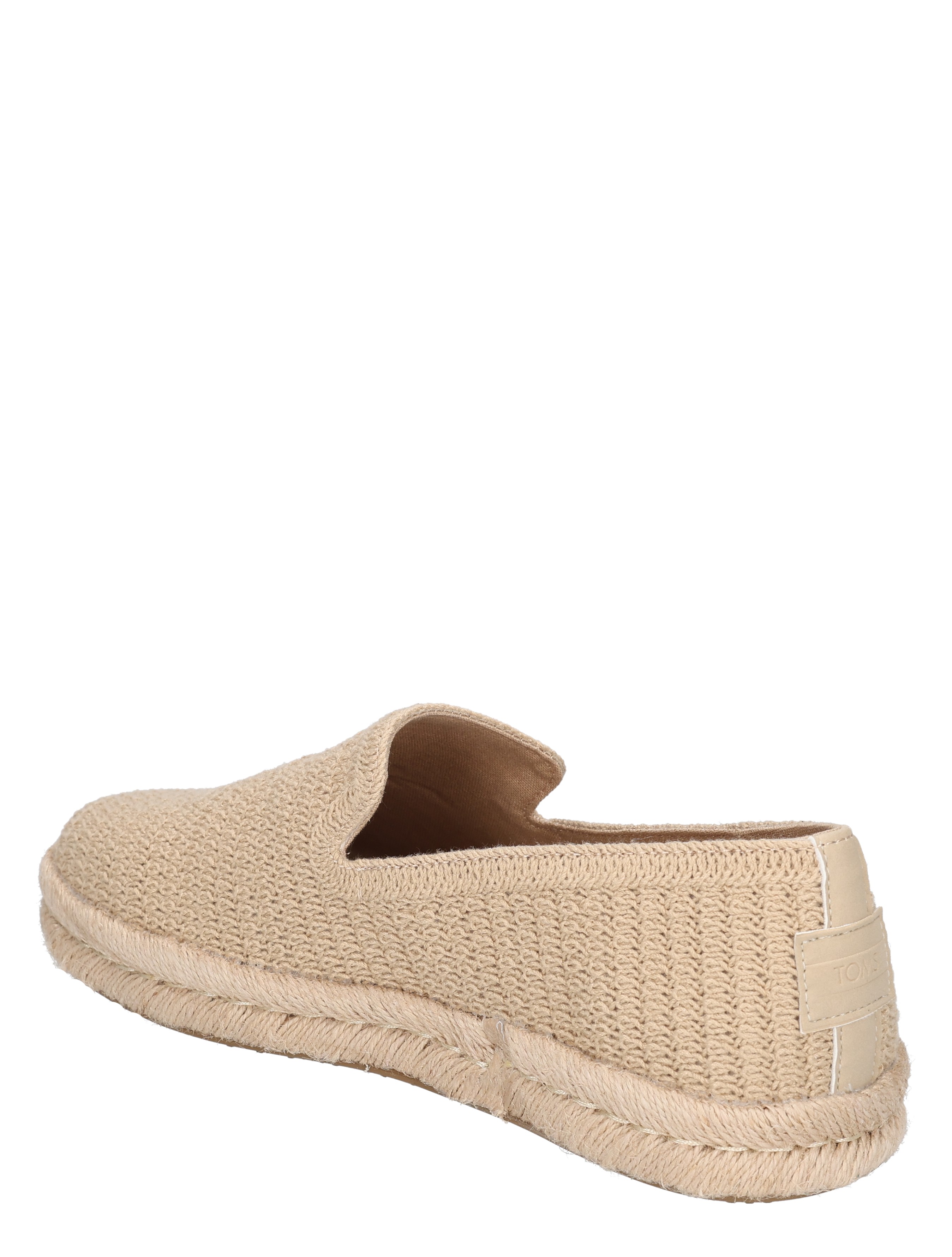 slip-on, espadrille, jute, beige, knit