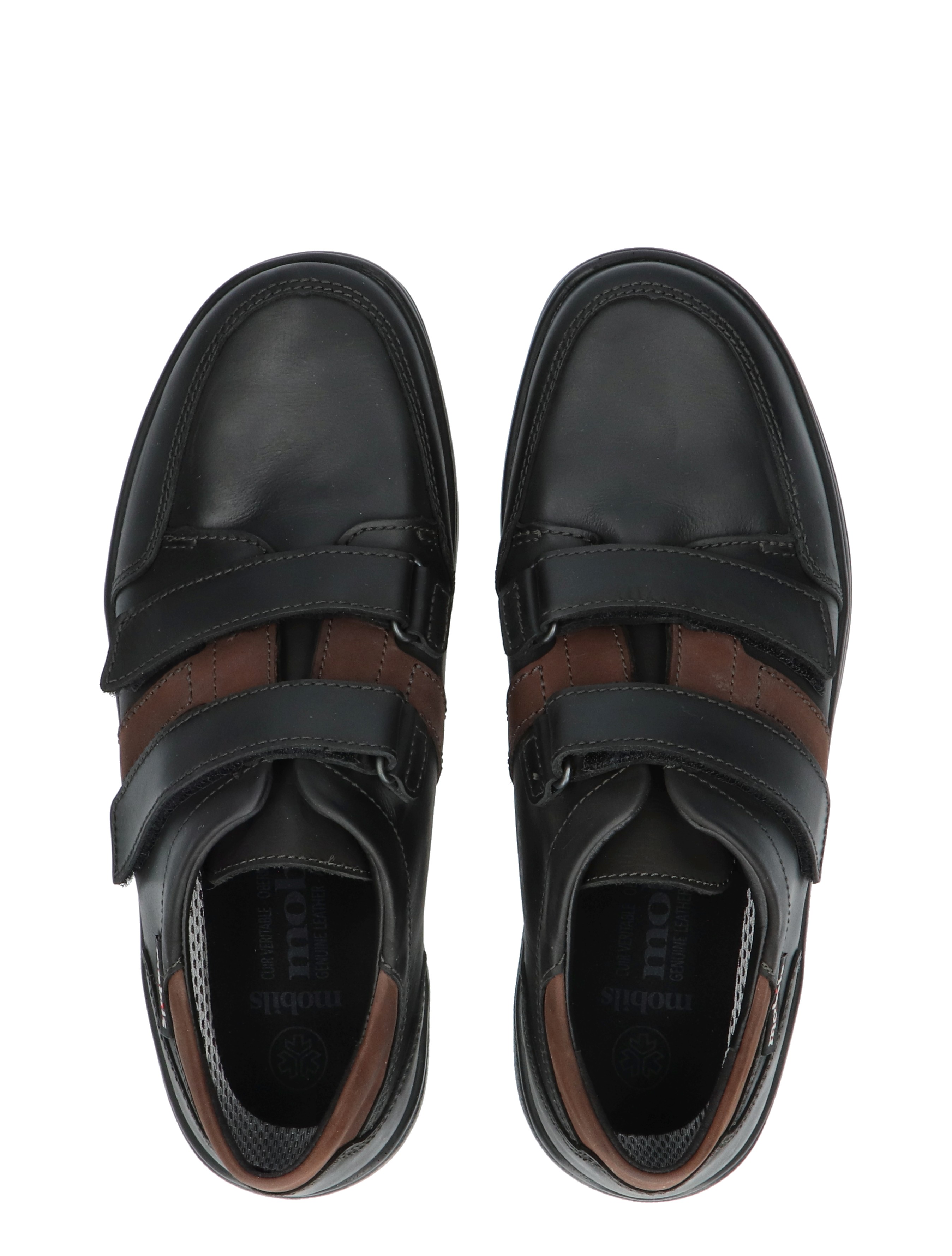 Mephisto - Eymar Oldbrush Black H-Wijdte - Heren - Veterschoenen - Casual Veterschoenen - 16563_11_7