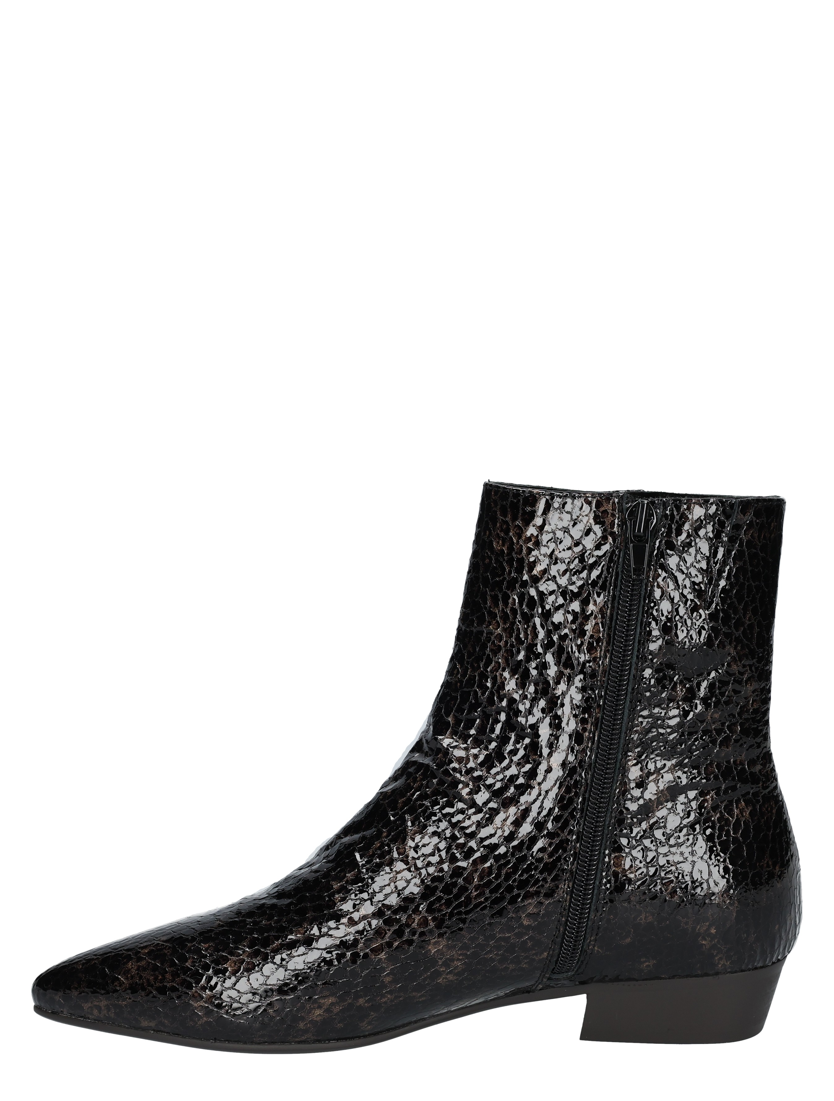 Di Lauro - Camelia Dark Brown Patent - Dames - Boots - Enkellaarsjes - 51965_20_2
