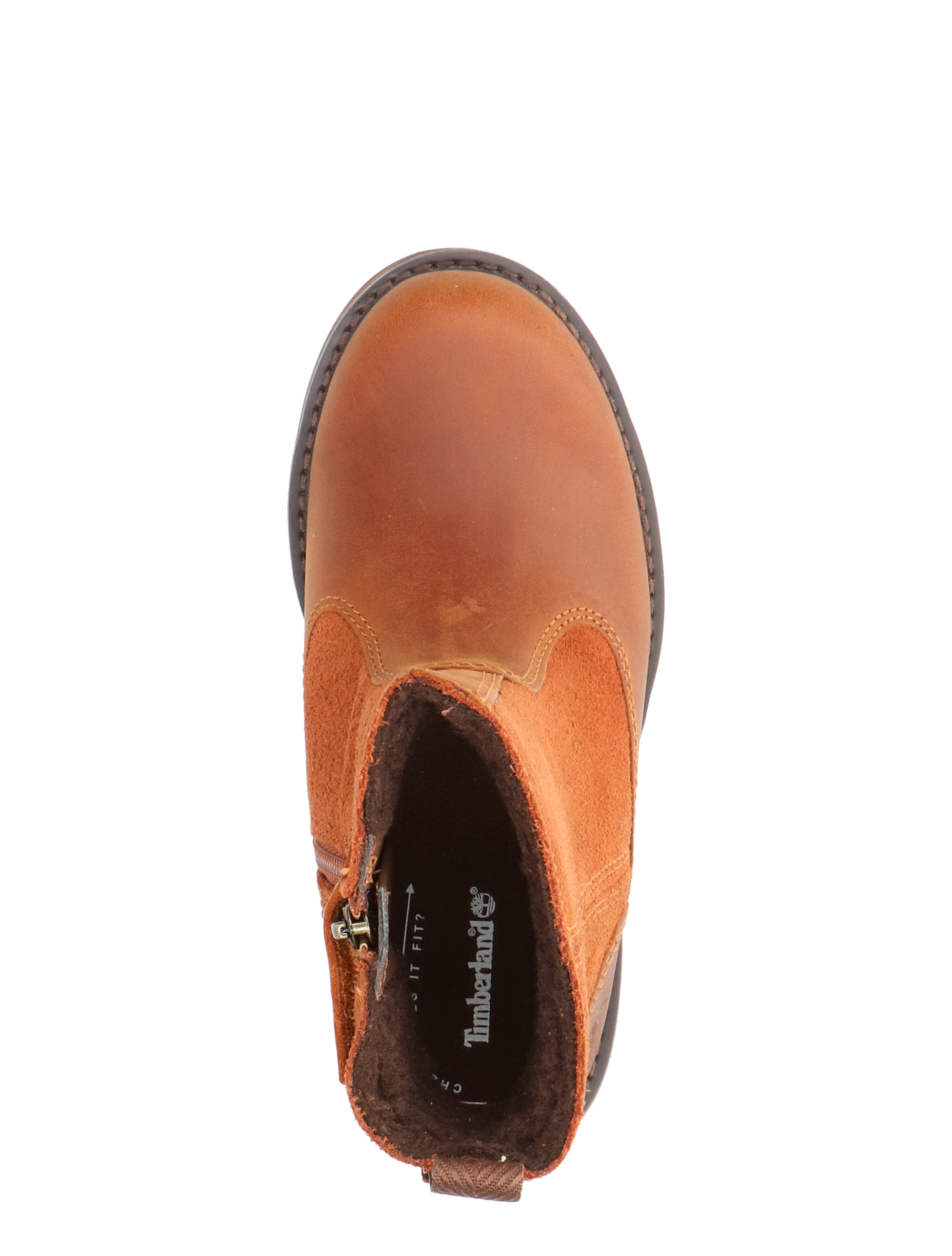 Courma Kid Lined Boot Mid Brown Full Grain