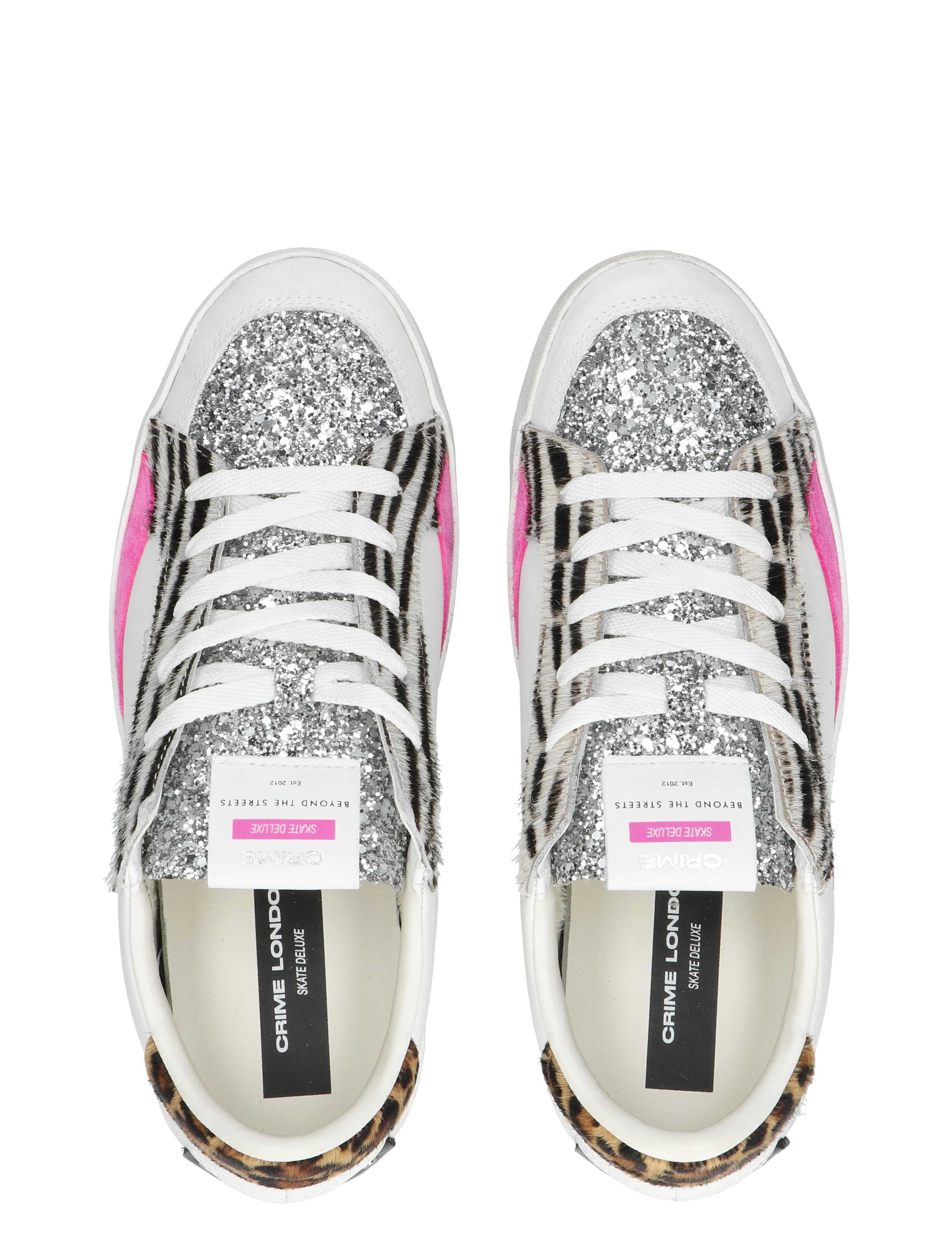 Crime London - 20105 10 Silver - Sneakers - Dames - Lage Sneakers - 47175_54_7