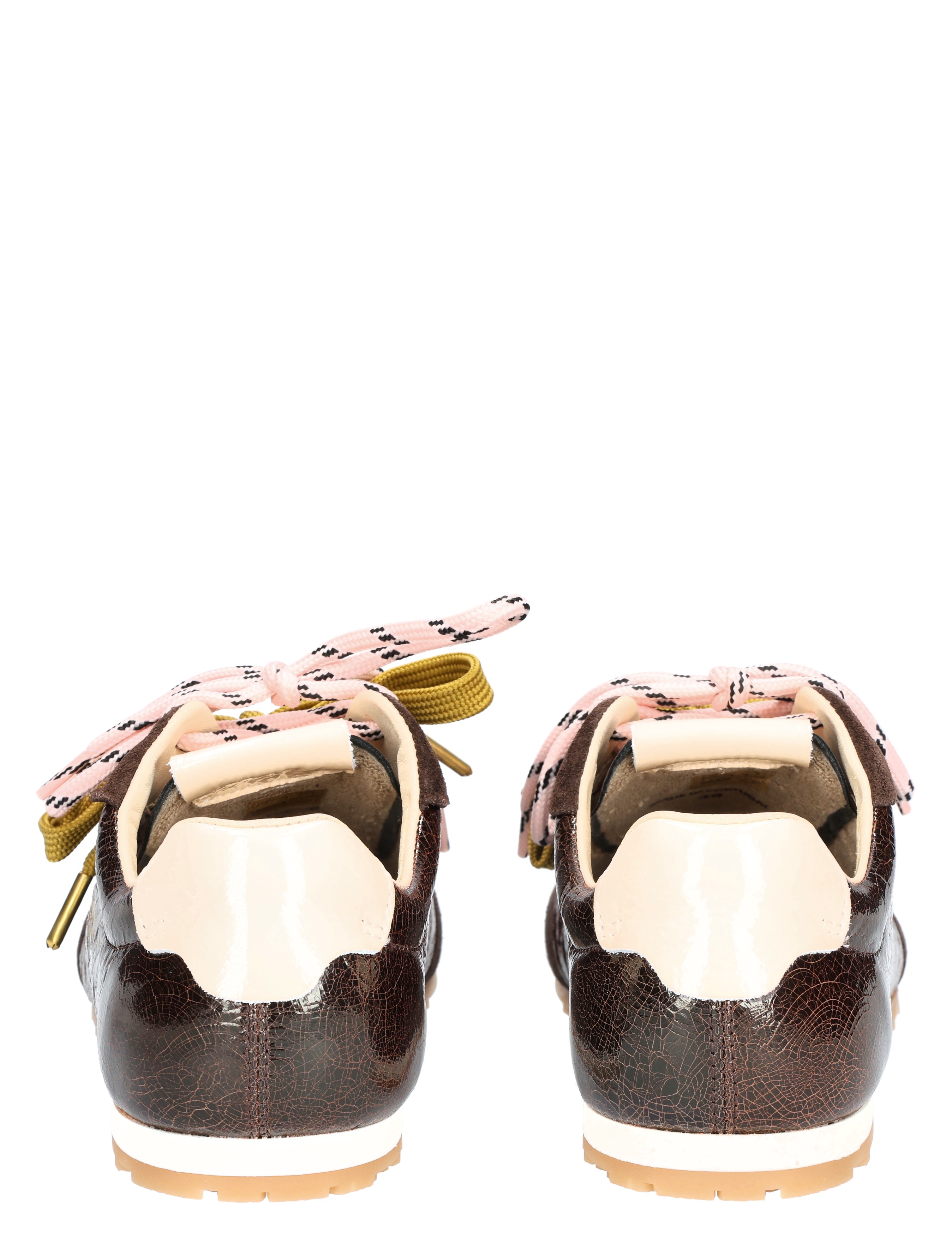 Nubikk - Billy Lou Dark Brown Laq - Sneakers - Dames - Lage Sneakers - 49196_40_6