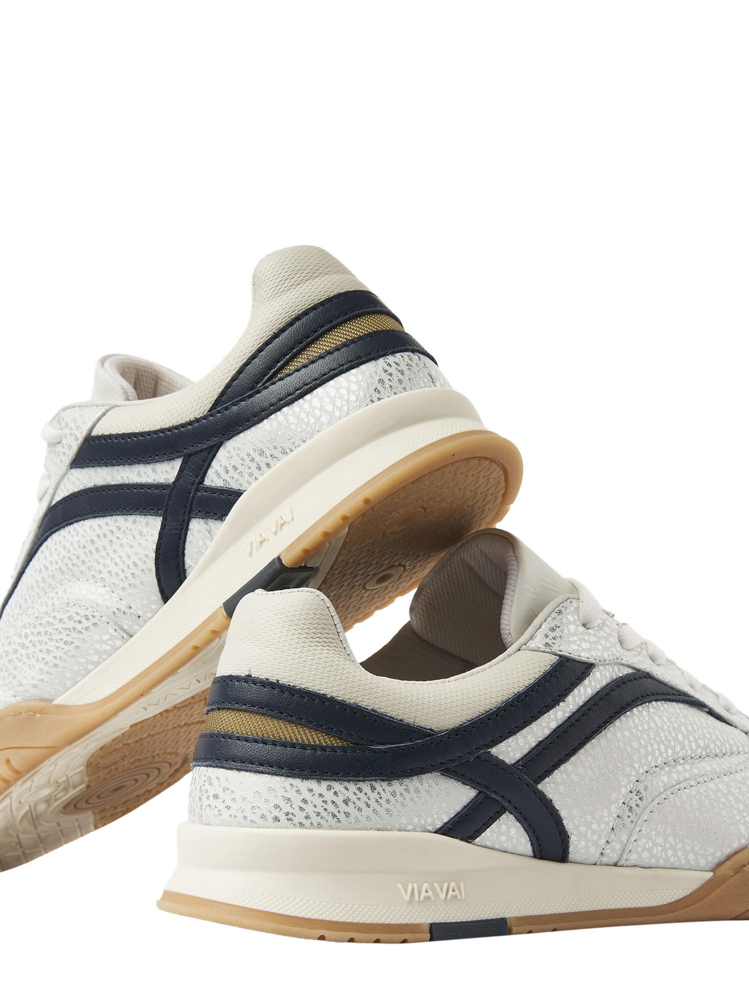 VIA VAI - 62393 Kris Sky 02-224 Tolosa Silver - Sneakers - Dames - Lage Sneakers - 51361_54_5