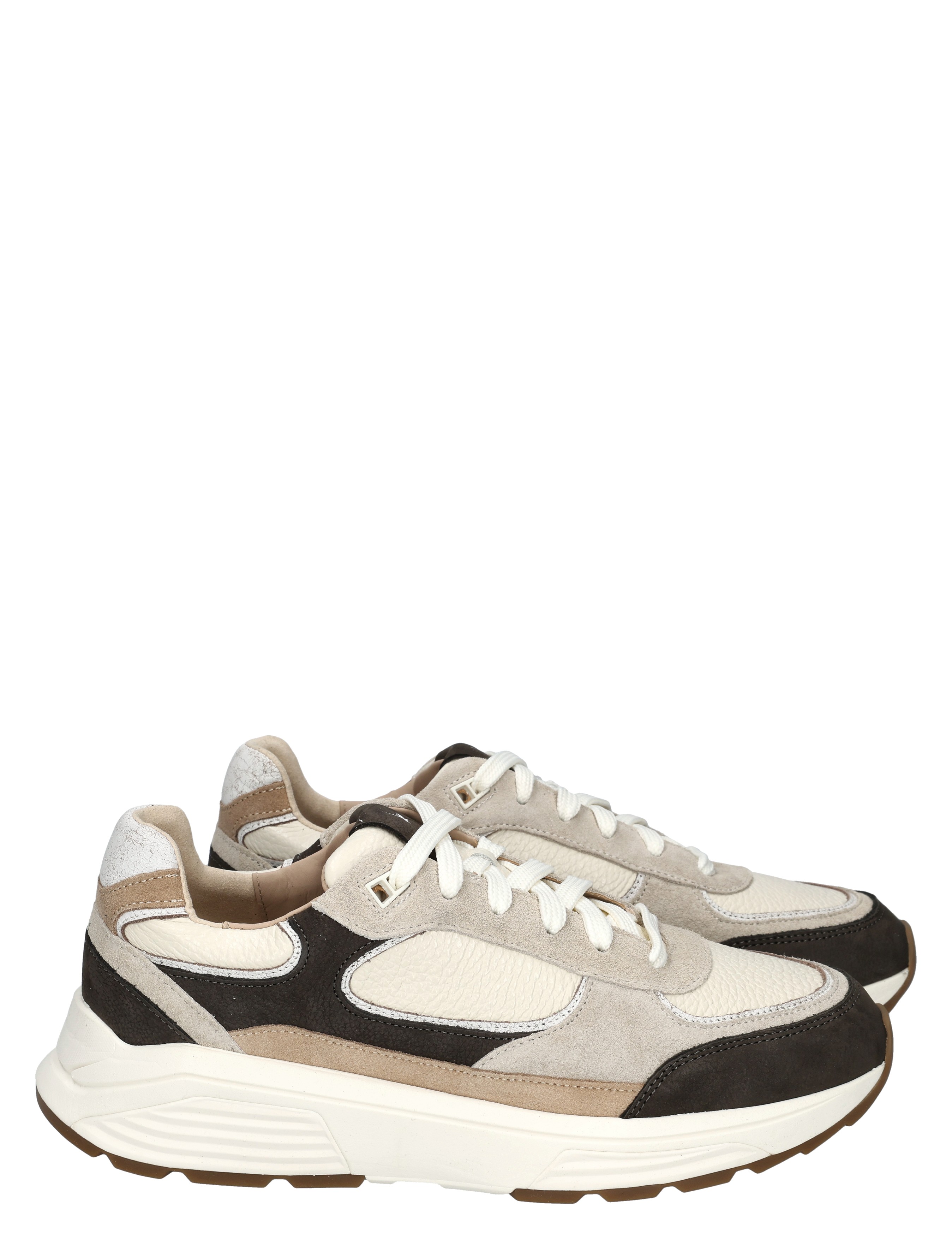 Xsensible - 33204.4 Manhattan Men 869 Carbon Combi H-Wijdte - Heren - Veterschoenen - Casual Veterschoenen - 50400_97_5