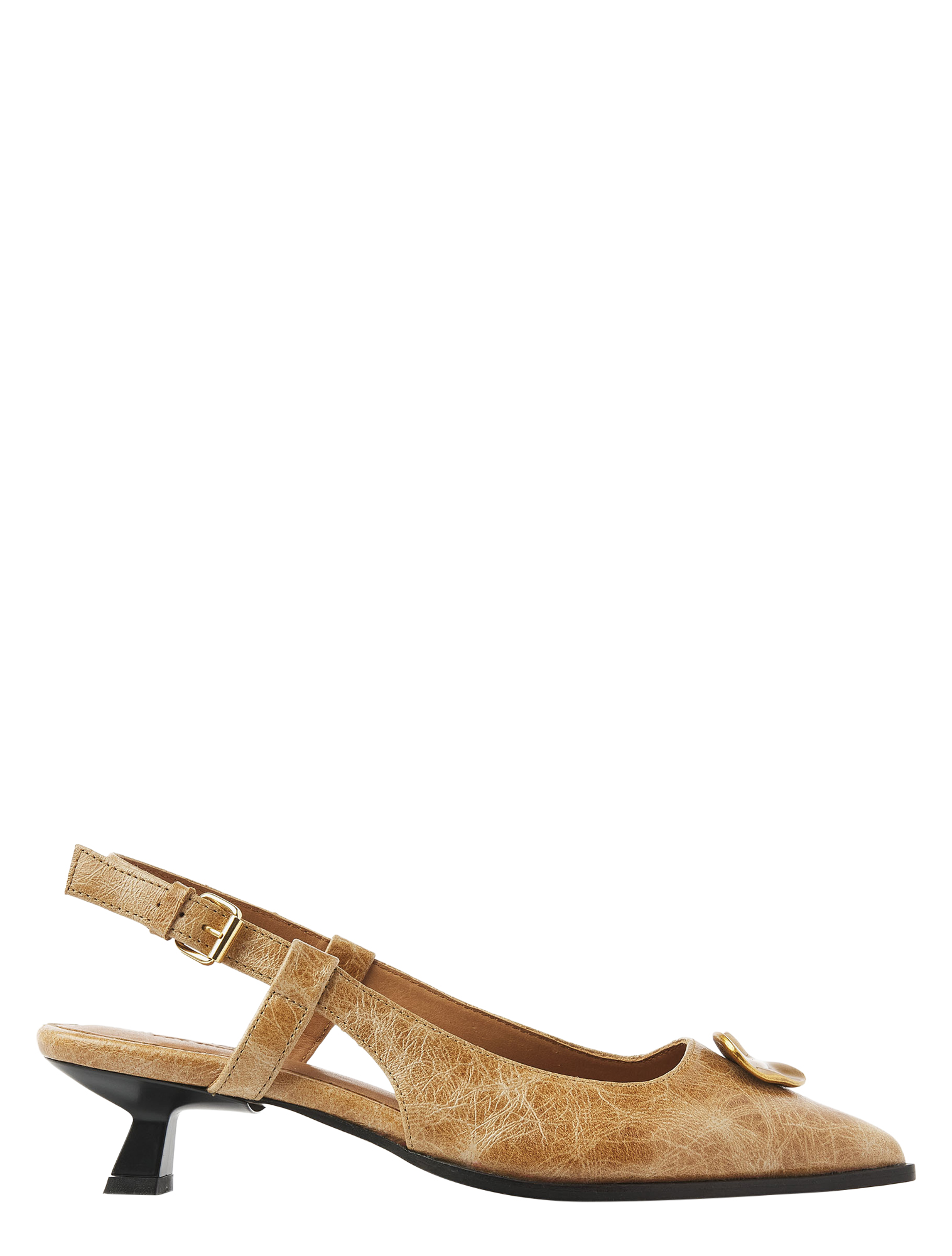 VIA VAI - 62397 Lea Imani 02-308 Seattle Cognac - Dames - Slingbacks - 51365_02_1