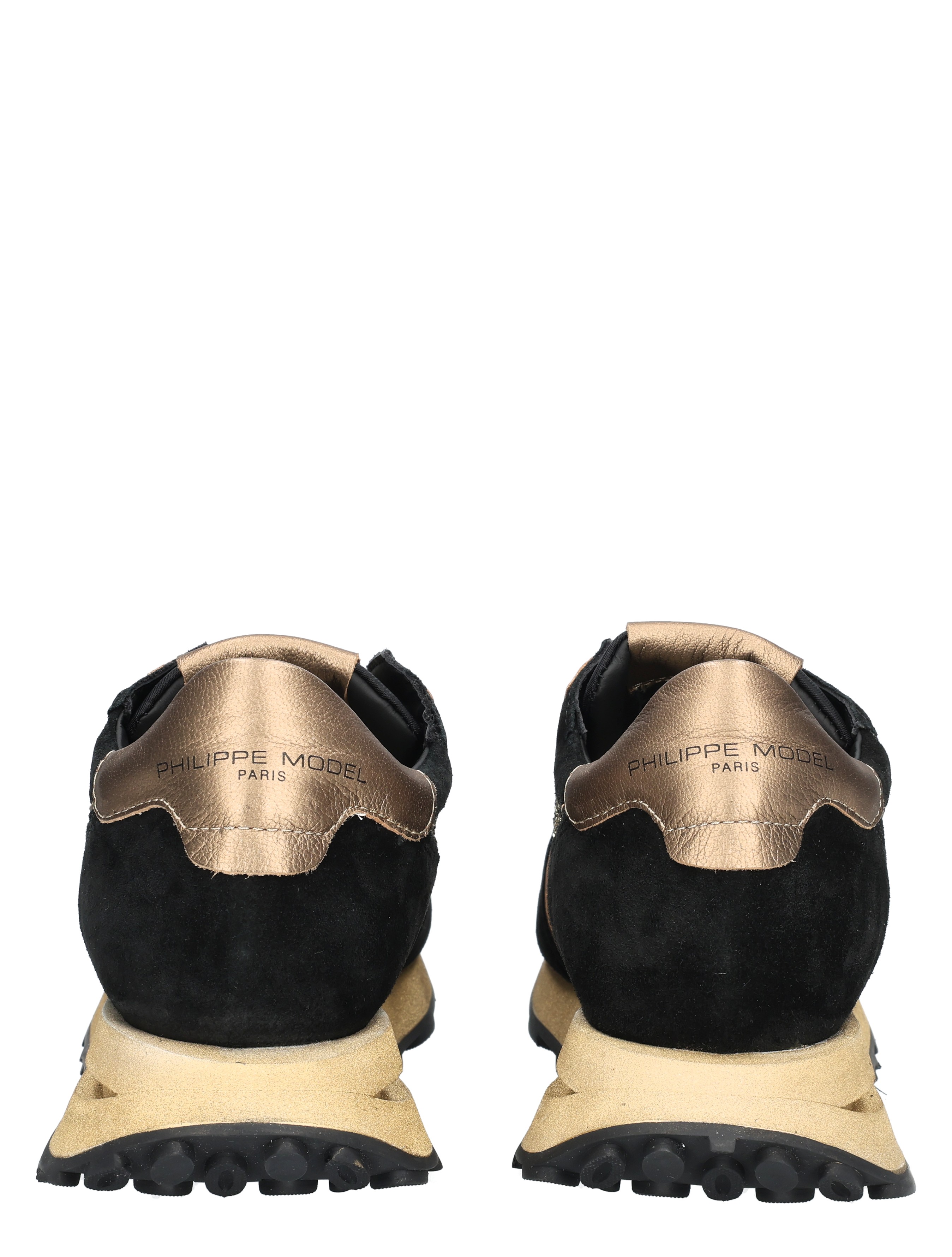 Philippe Model - TKLD Tropez Haute GD01 Glitter Daim Noir - Dames - Sneakers - Lage Sneakers - 49109_11_6