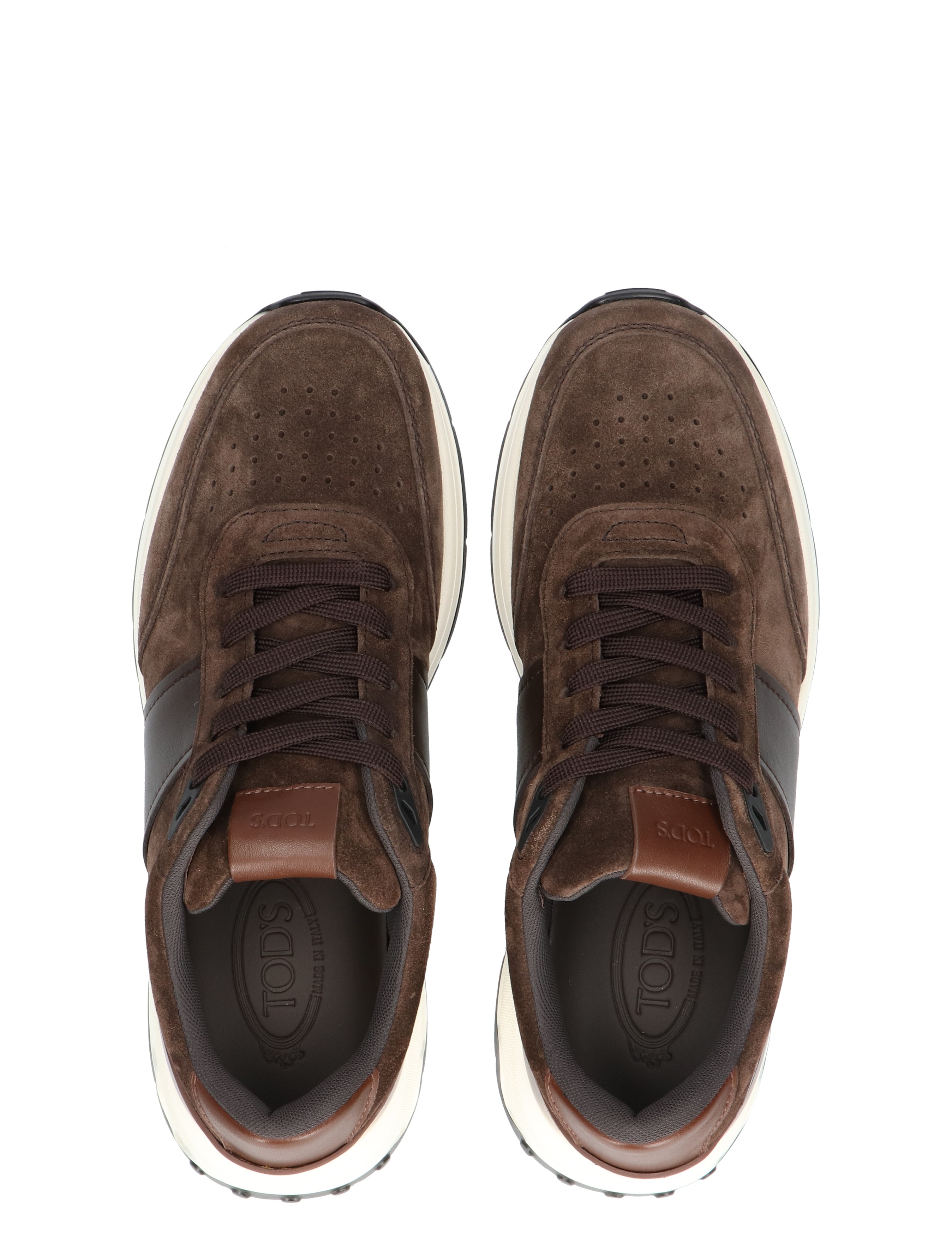 Tods - Sneakers in Suede SOB RD15 Brown - Heren - Lage Sneakers - Sneakers - 48236_22_7