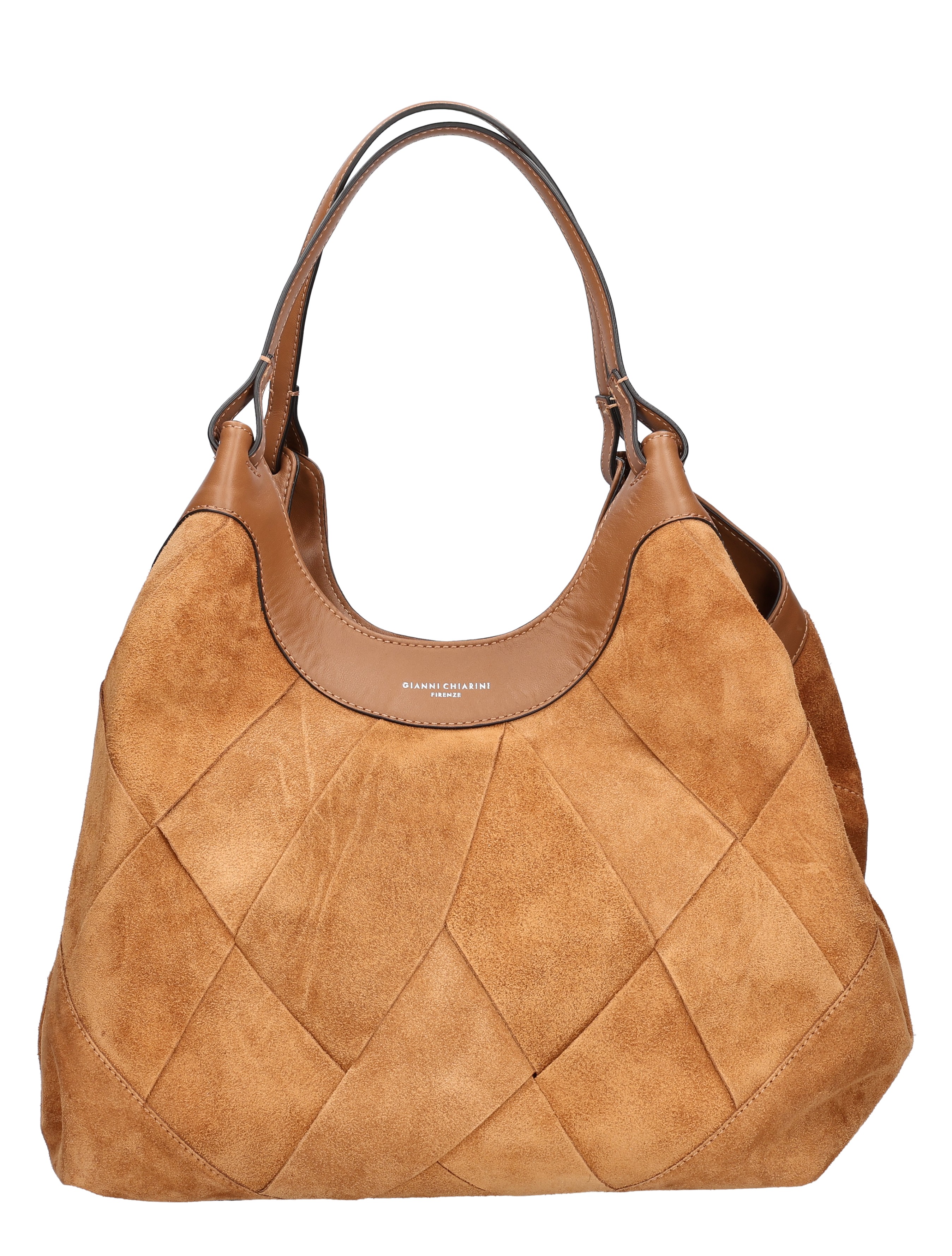 Gianni Chiarini - Dua Large Caramel - Dames - Schoudertassen - 49689_22_1