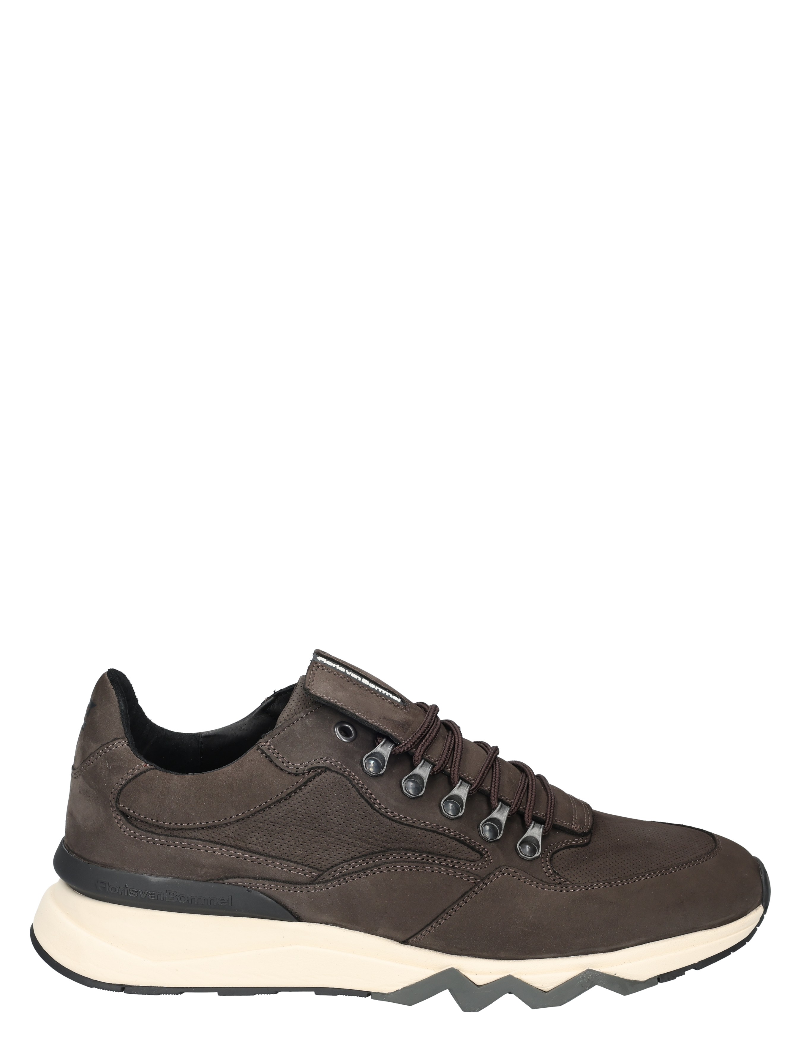 Floris van Bommel - De Zager 10135 21-01 DarkBrown - Heren - Lage Sneakers - Sneakers - 52548_22_1