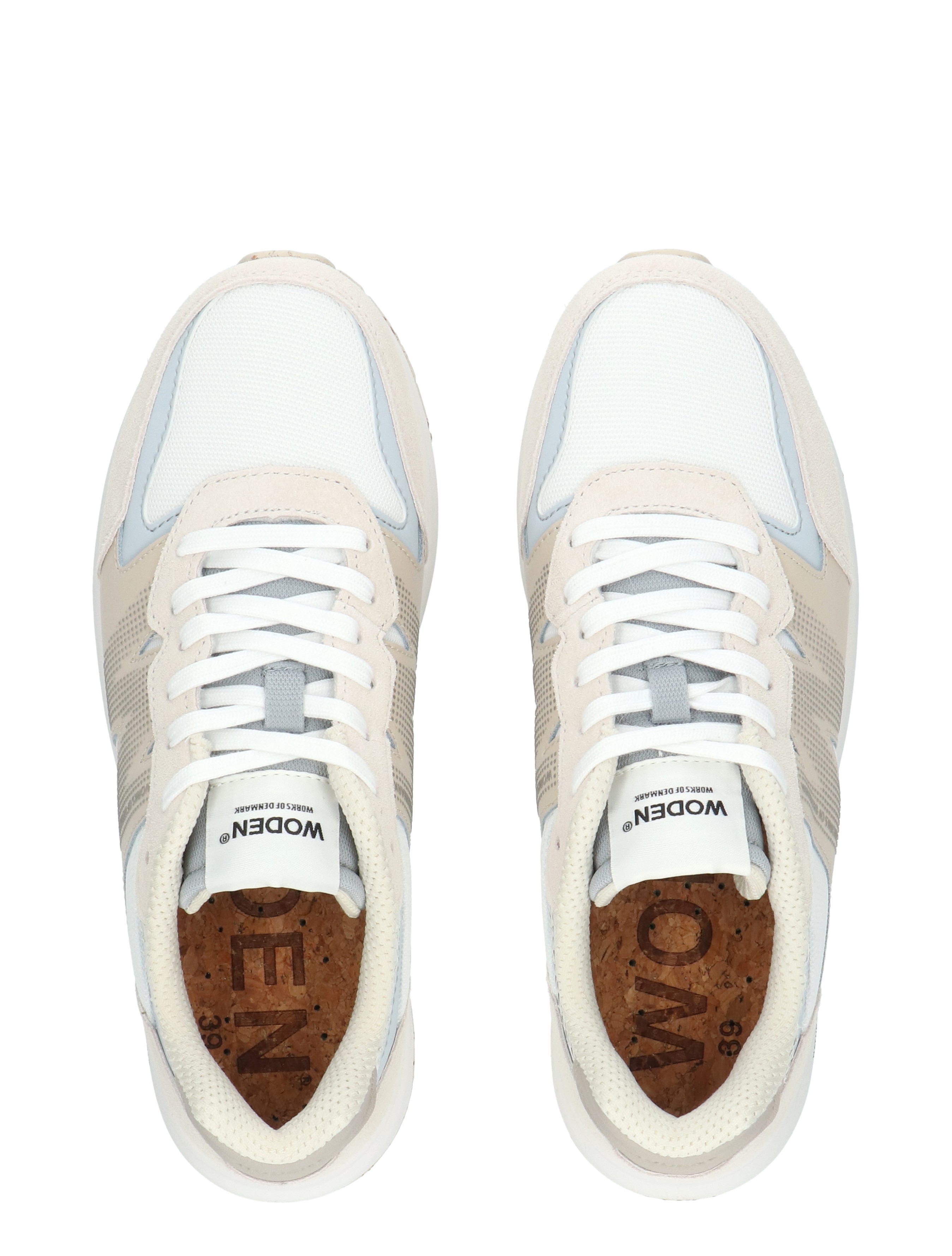 Woden - Rigmor WL744 813 Ivory - Sneakers - Dames - Lage Sneakers - 49841_77_7