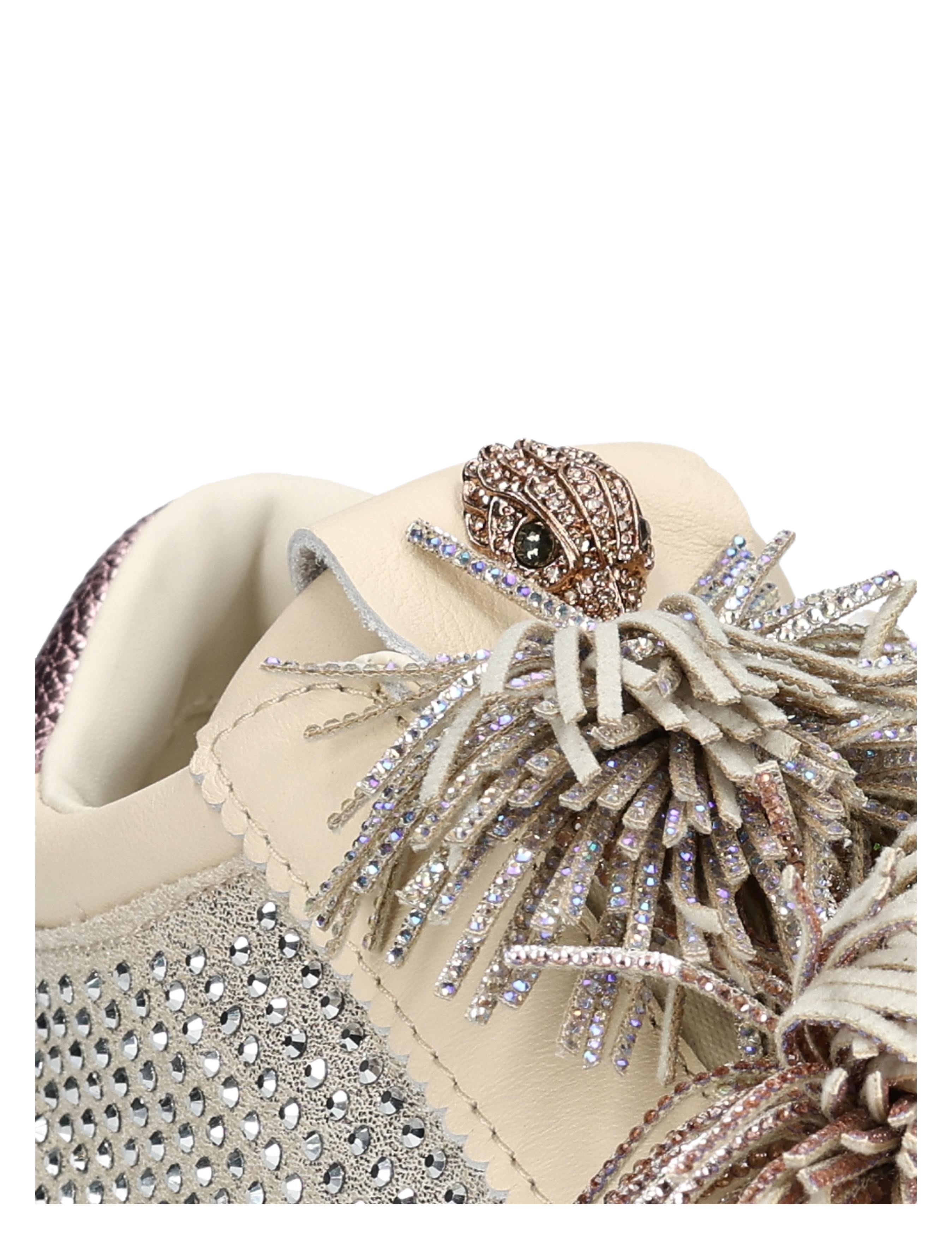 Kurt Geiger - Islington PomPom Sneaker Metal Combi - Sneakers - Dames - Lage Sneakers - 49593_53_9