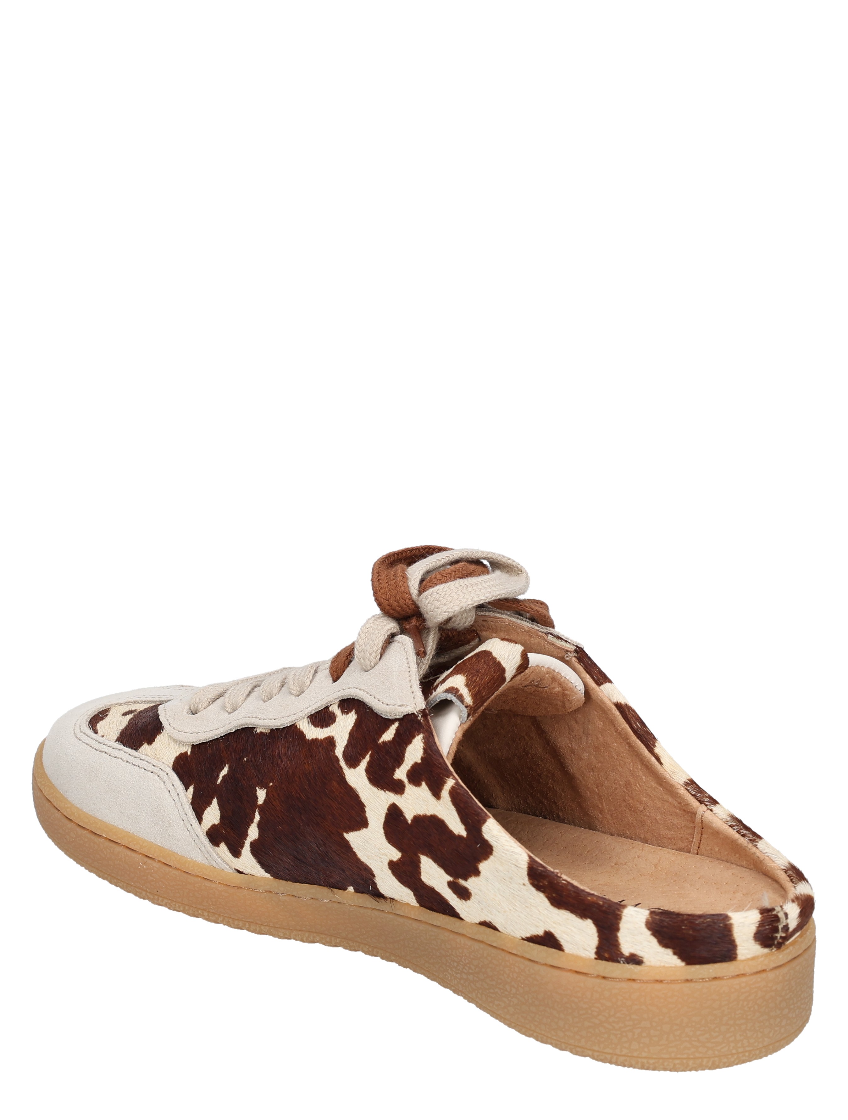 DWRS Label - Nome Cowhair B11850-02 8358 Sand White - Dames - Muiltjes - 51886_82_4