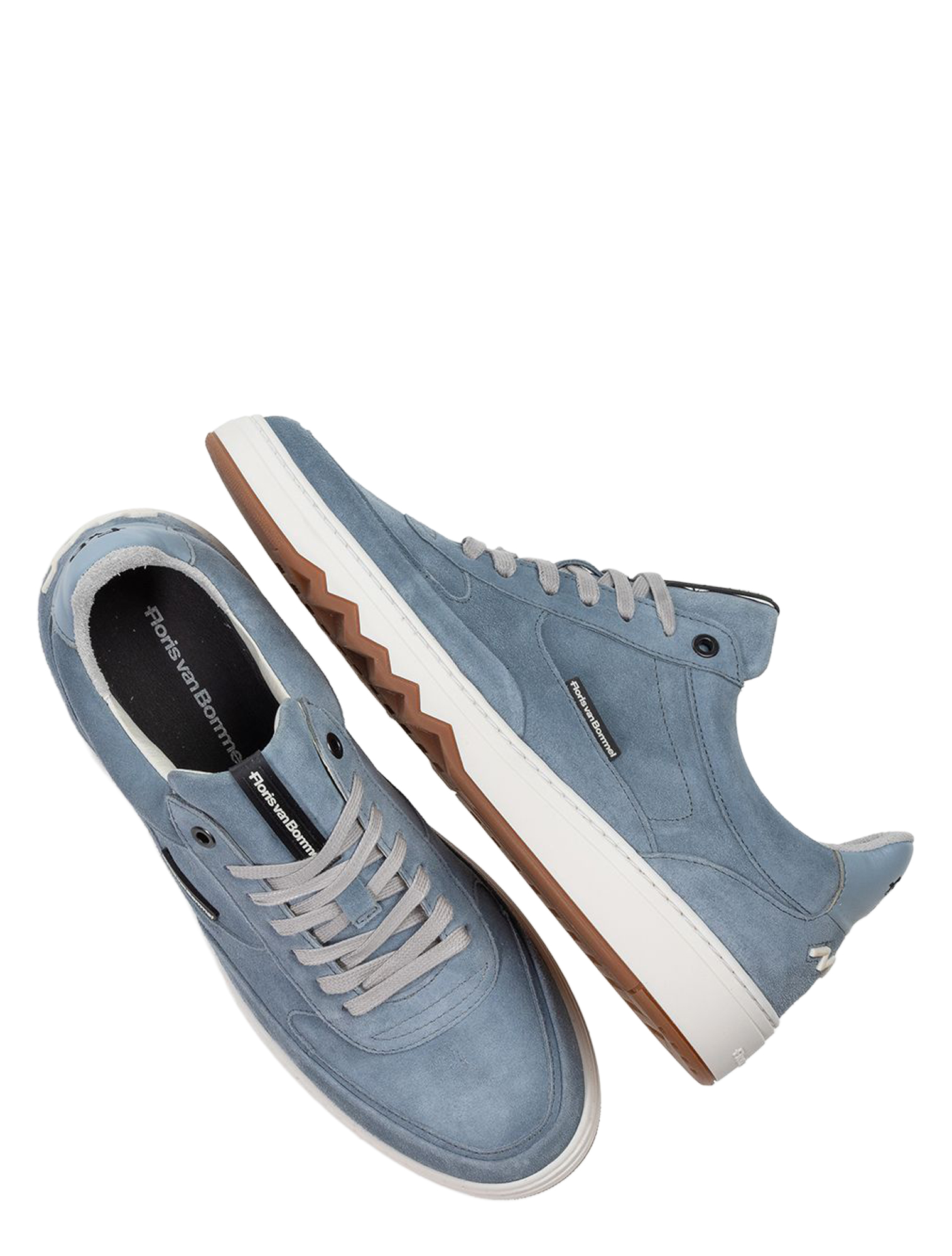 Floris van Bommel - De Kupster 10143 42-04 Light Blue G+Wijdte - Heren - Lage Sneakers - Sneakers - 51412_03_3