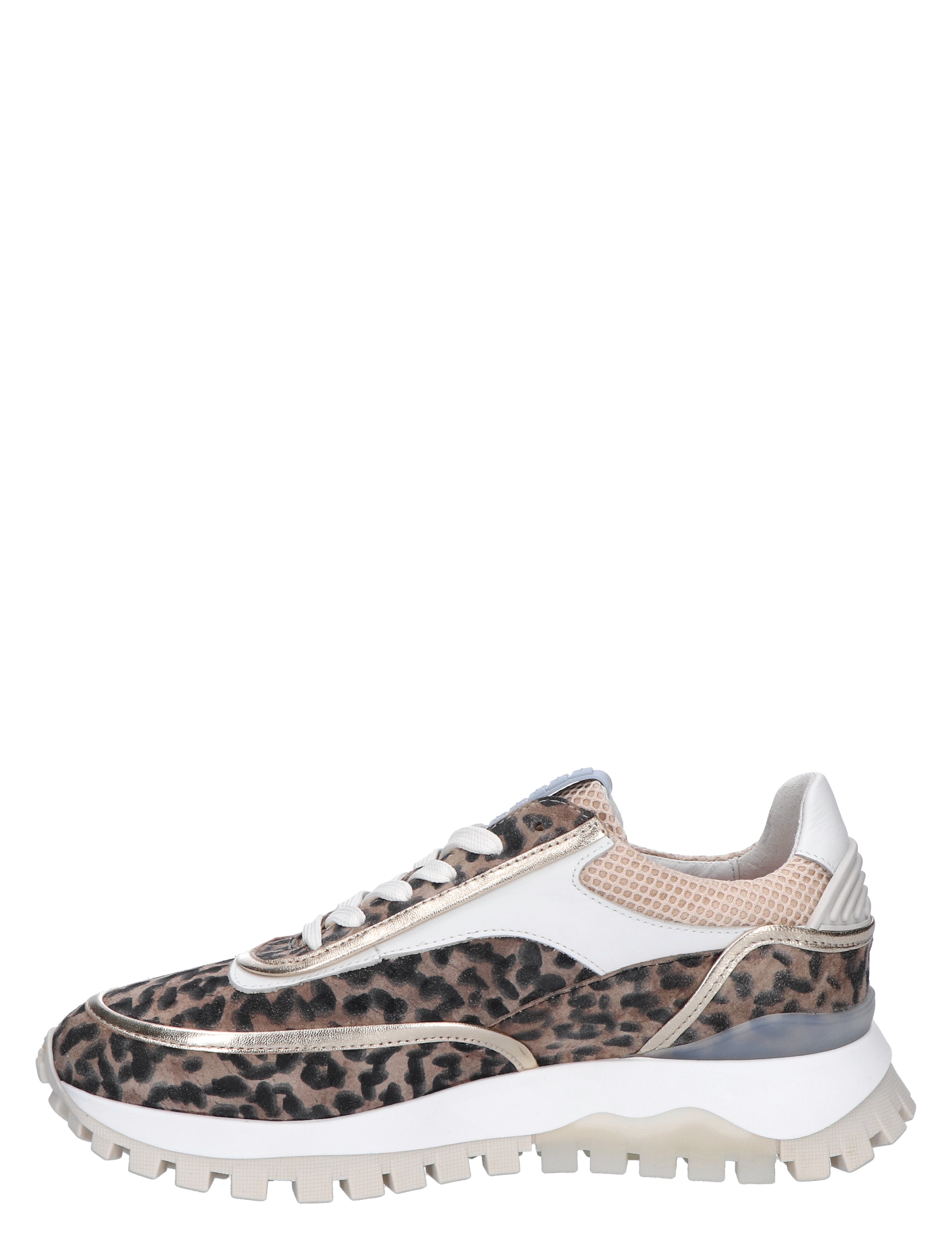 Floris van Bommel - Grommi  34-01 Taupe G-Wijdte - Sneakers - Dames - Lage Sneakers - 47129_77_2