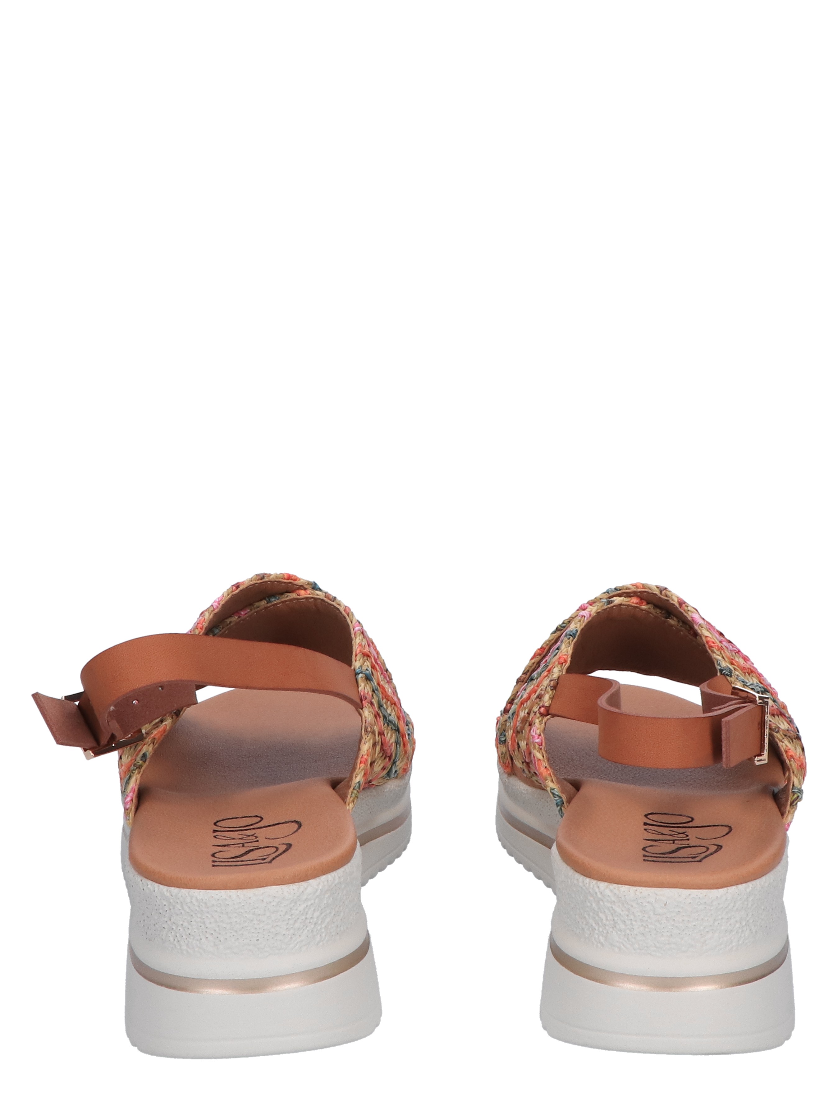 Lisa & Jo - Wikje Beige Multi - Dames - Sandalettes - 47620_77_6