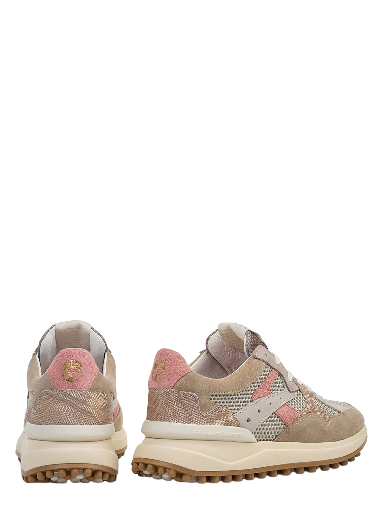 Floris van Bommel - Noppi 10153 46.04 Gold - Dames - Sneakers - Lage Sneakers - 51481_53_4
