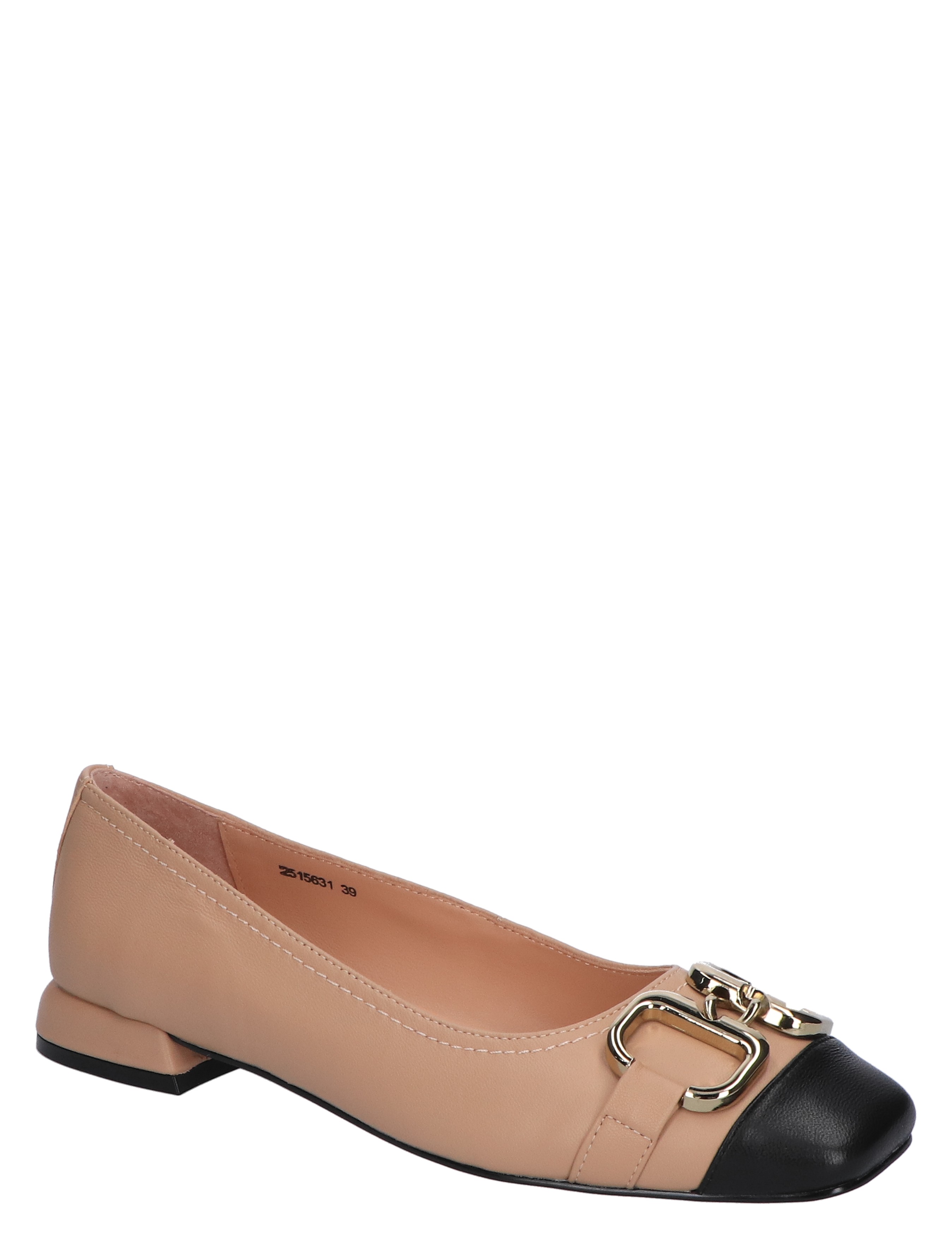 Di Lauro - Winola Beige Black - Dames - Ballerinas - 47632_21_3