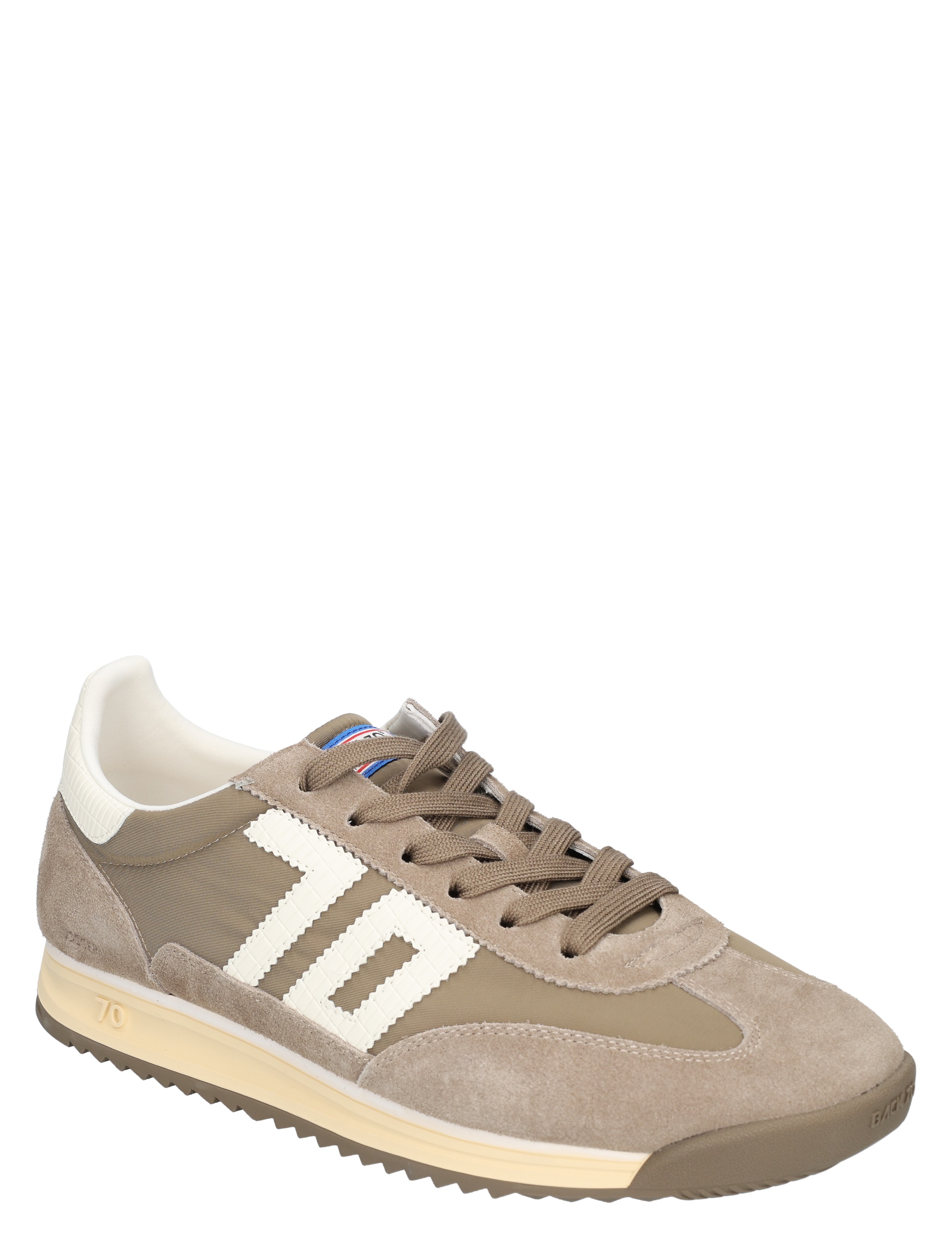 Back 70 - Jogger Man 32 Nylon Sponge Taupe Croc Mil - Heren - Lage Sneakers - Sneakers - 50722_22_3