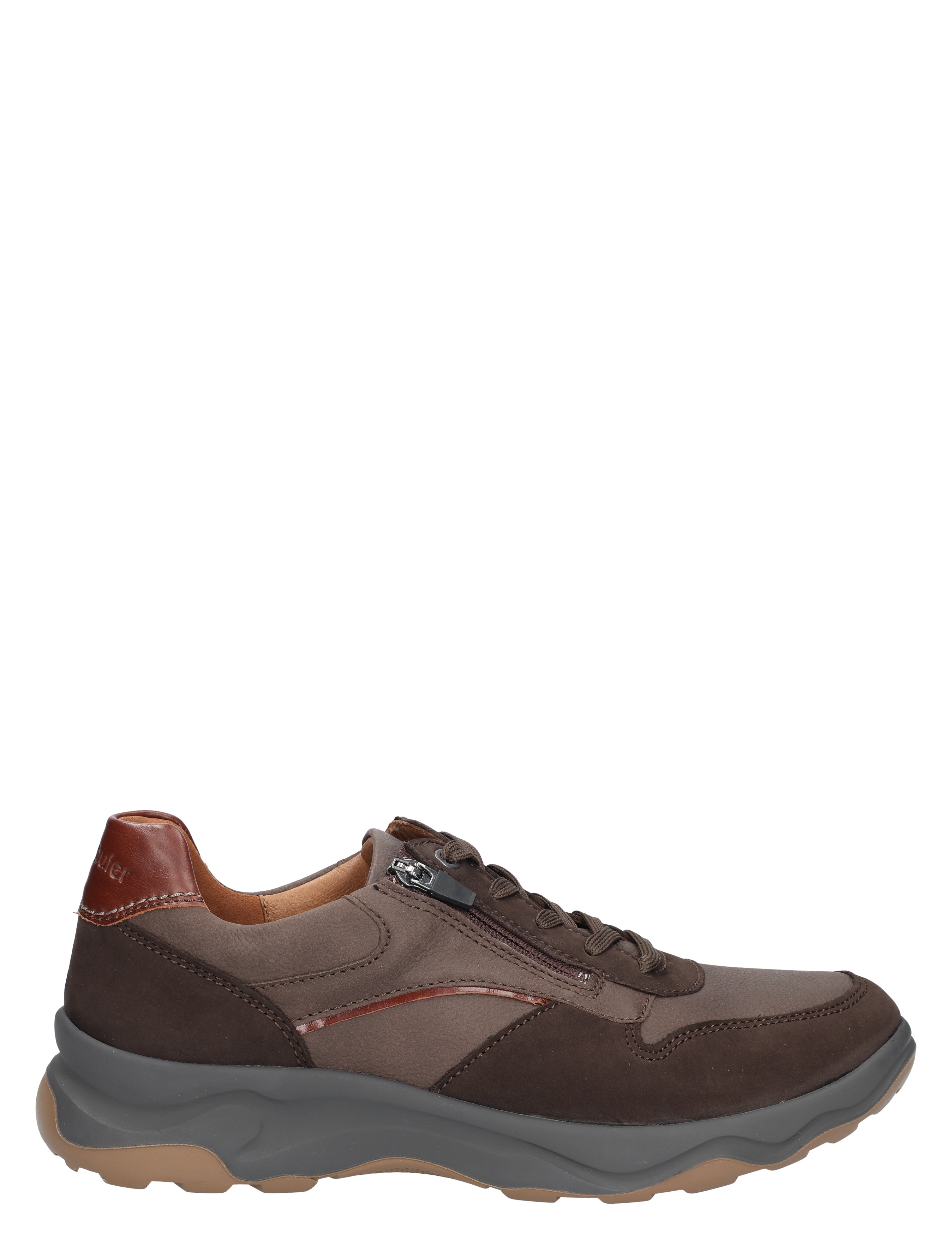 Waldlaufer - 718006 Brown H-wijdte - Heren - Veterschoenen - Casual Veterschoenen - 48861_22_1