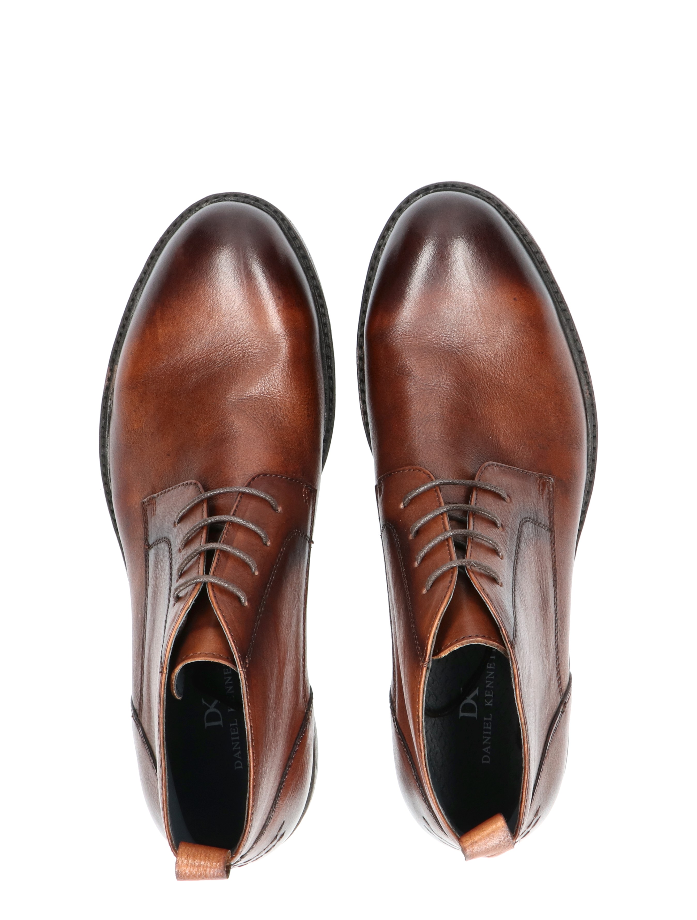 Daniel Kenneth - Vichenzo Cognac - Heren - Enkellaarsjes - Boots - 46238_22_7