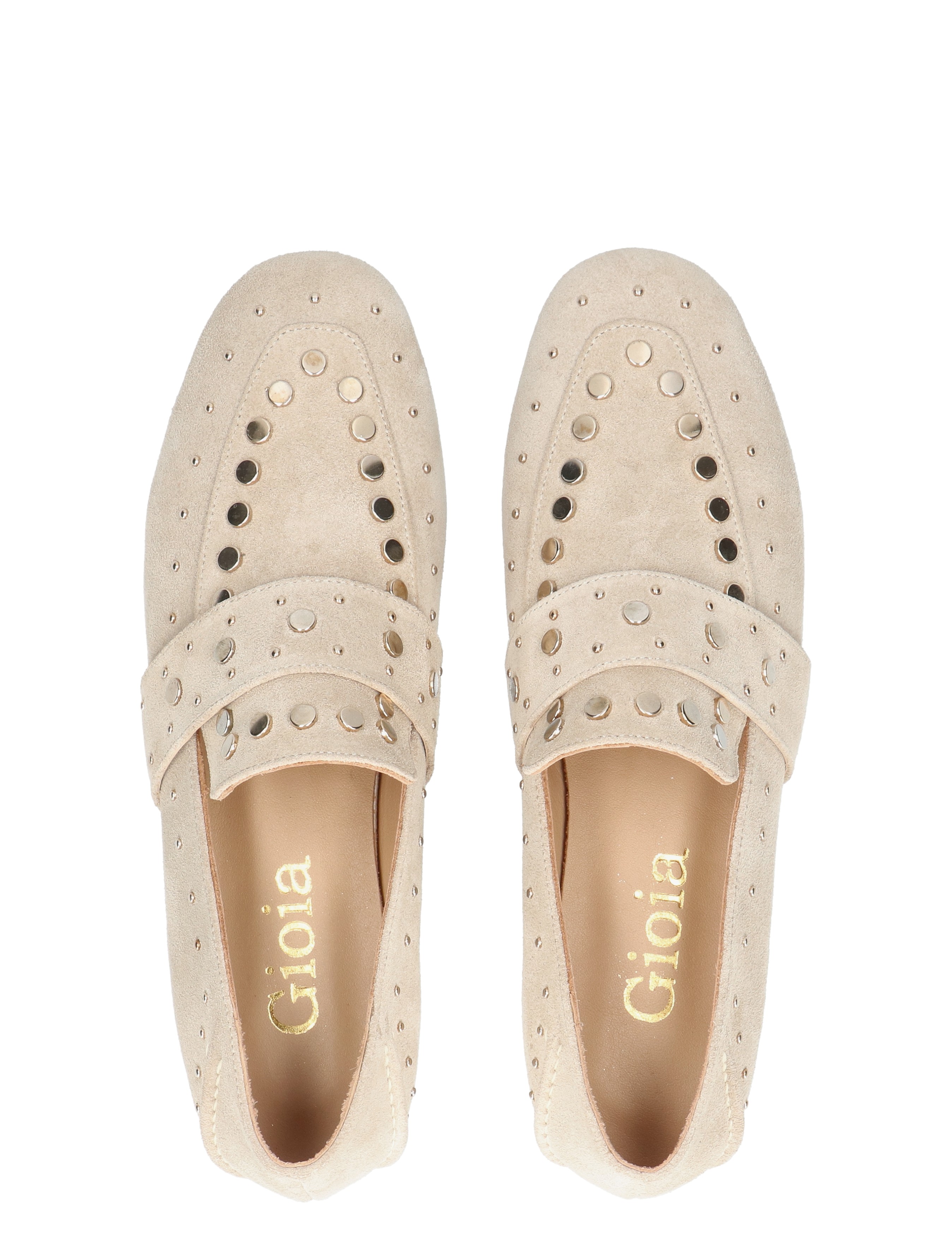 Gioia - Zonne 2610136 Beige Suede - Loafers - Dames - 50874_77_8