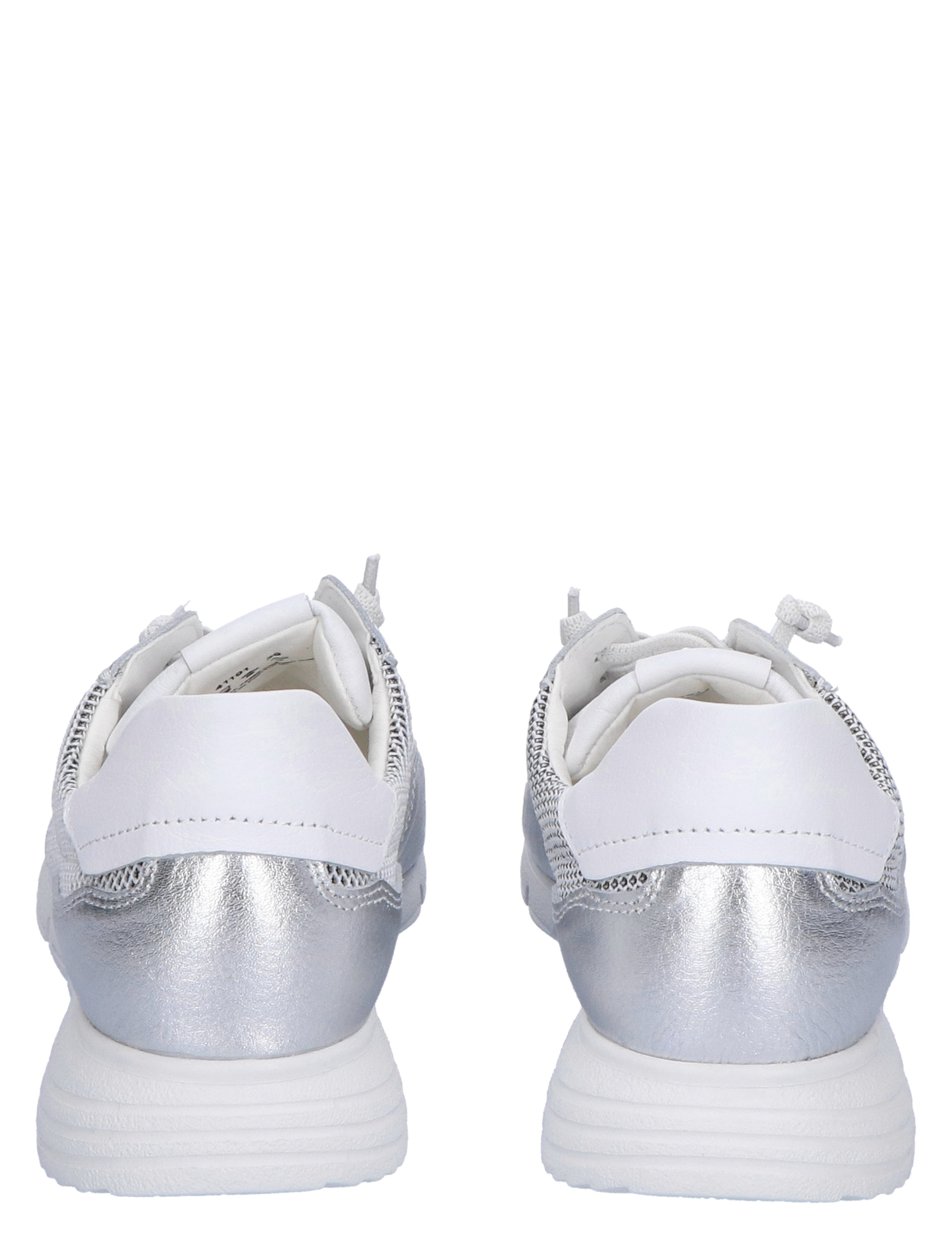 Sioux - Mokrunner-D Silver Grey White G-Wijdte - Dames - Veterschoenen - Casual Veterschoenen - 47450_54_6