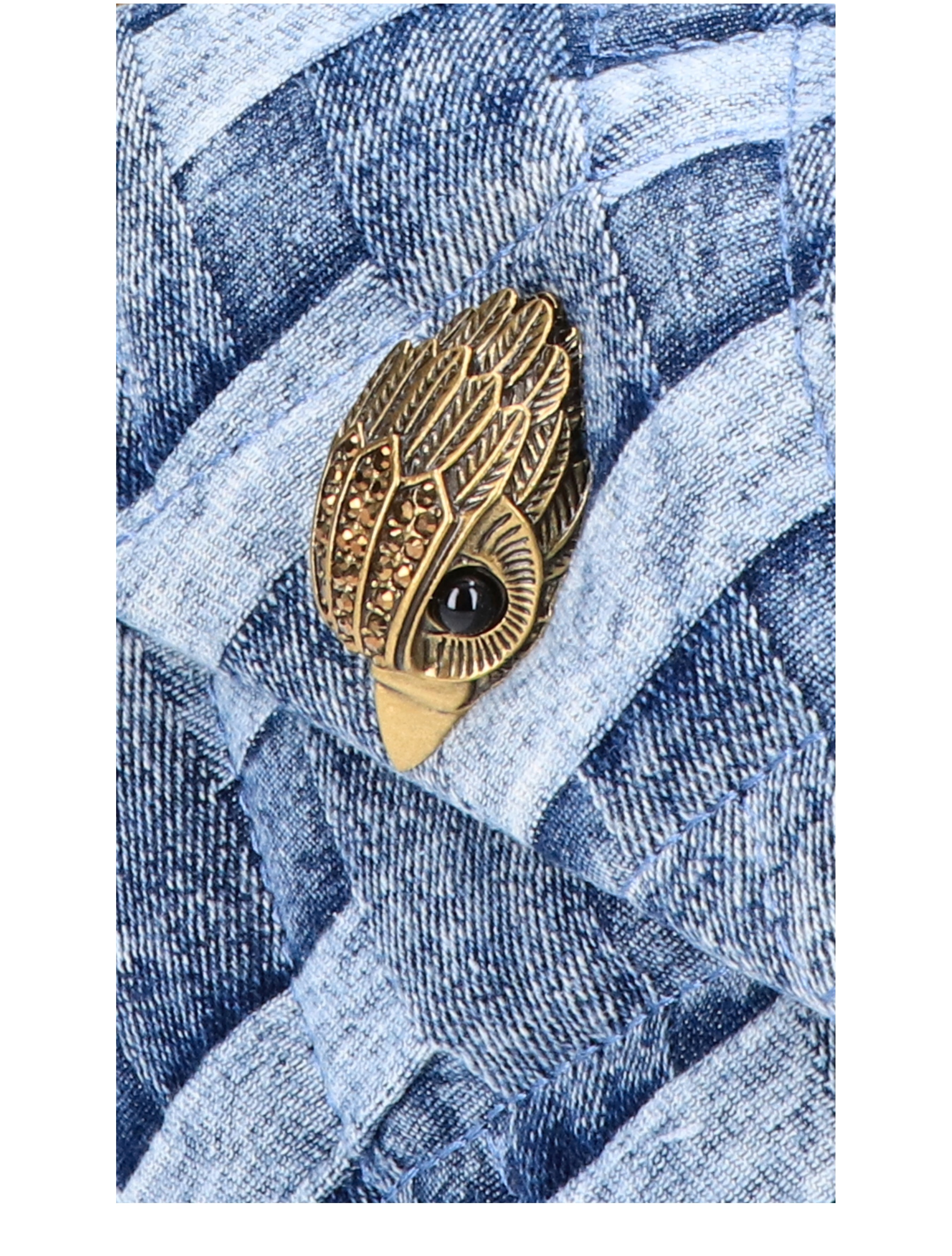 Kurt Geiger - Mini Kensington Denim - Dames - Schoudertassen - 46413_33_2