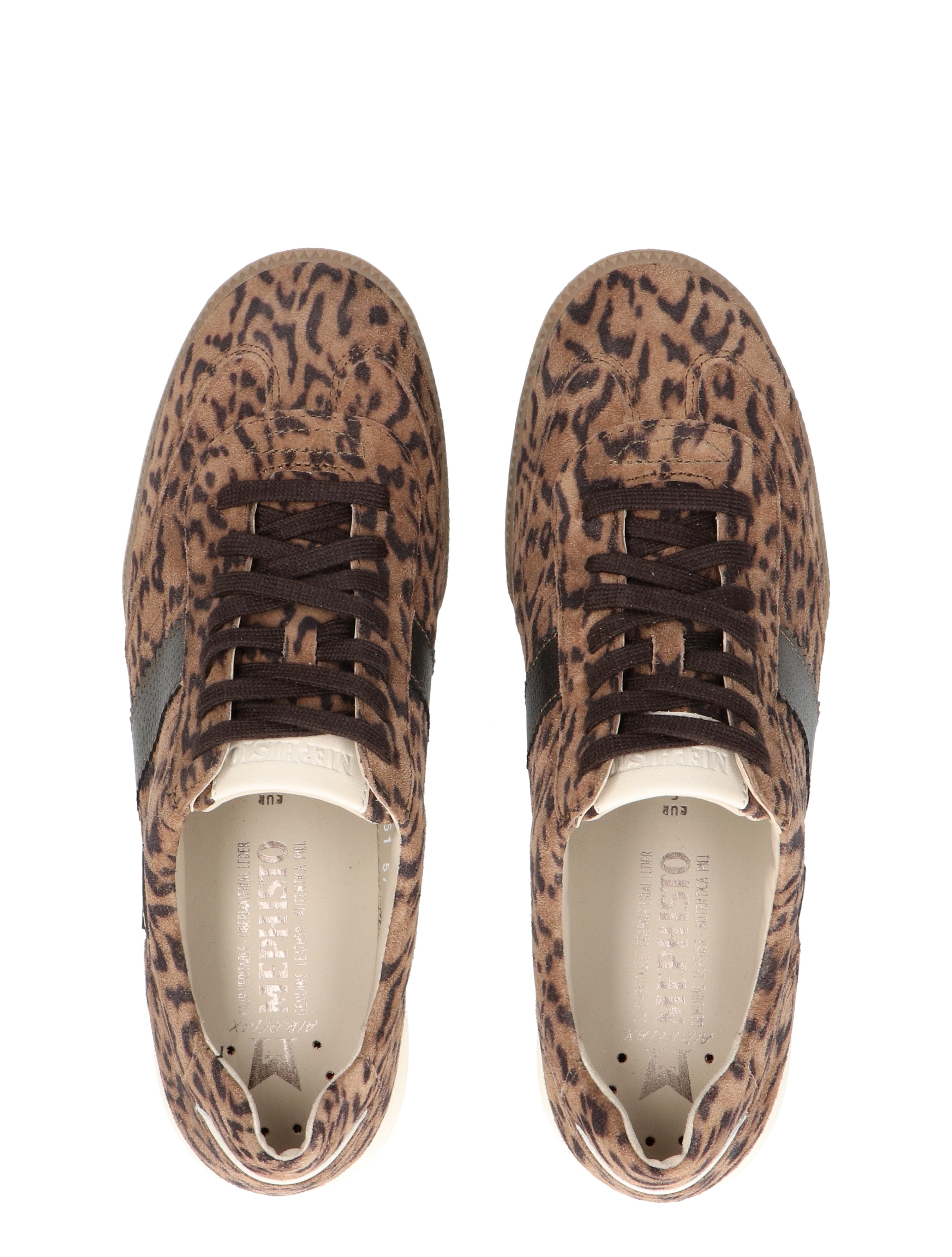 Mephisto - Witney Java Brown Black G-Wijdte - Dames - Veterschoenen - Casual Veterschoenen - 49126_21_7